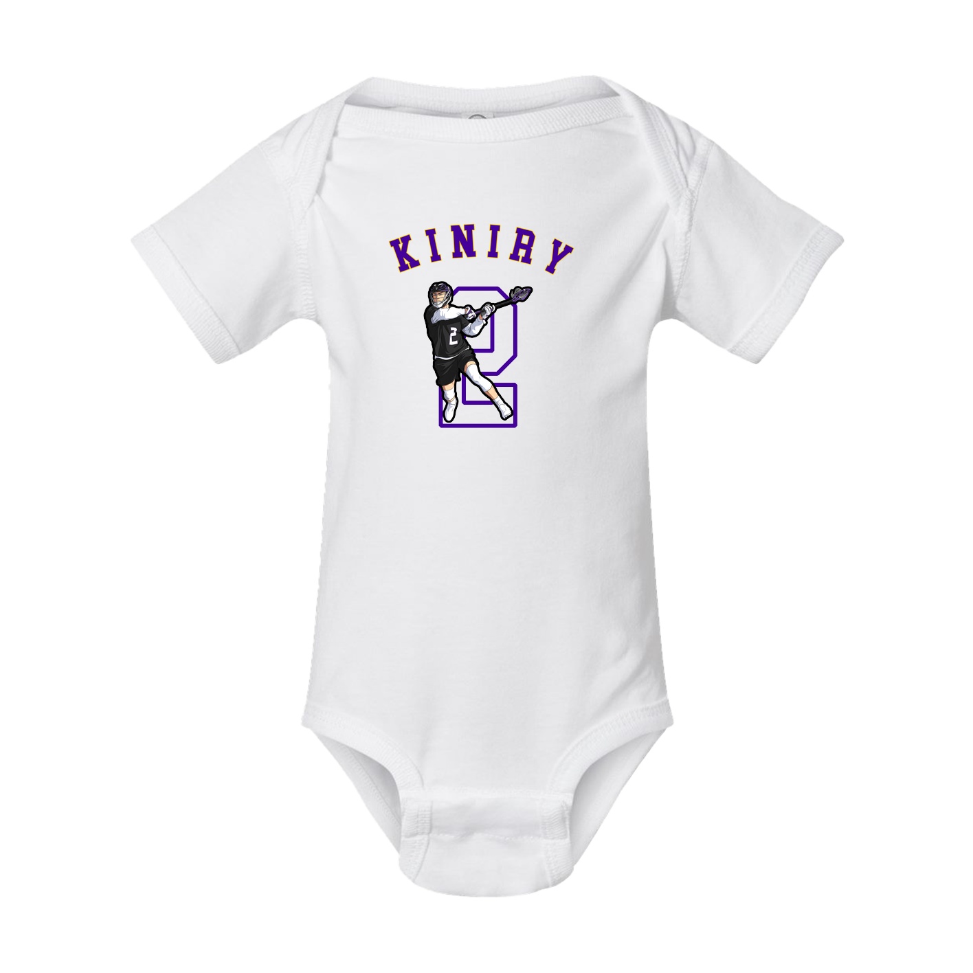 Baby Onesie — Shirsey Arch in White