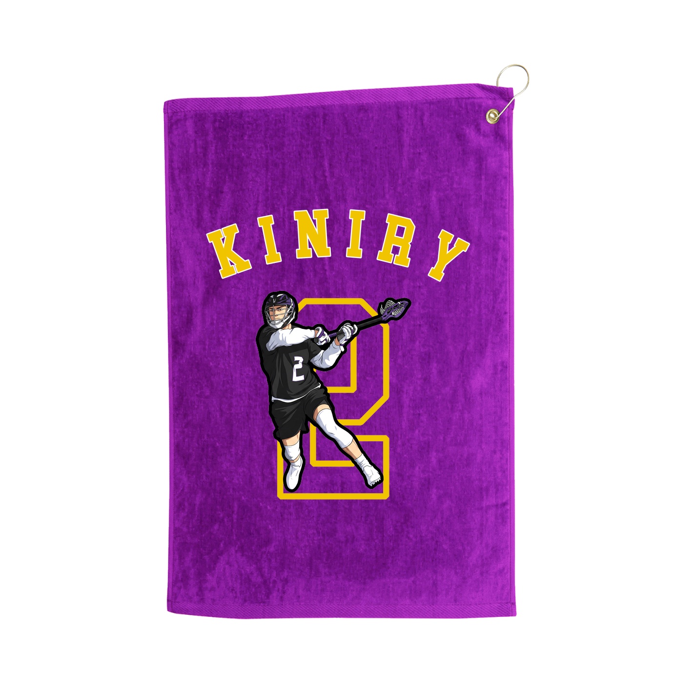 Golf Towel — Shirsey Arch in Purple