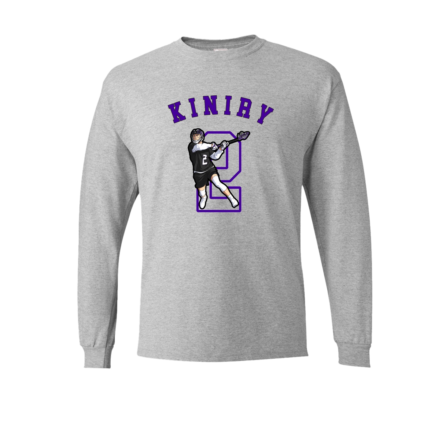 Long Sleeve Tee — Shirsey Arch in Grey