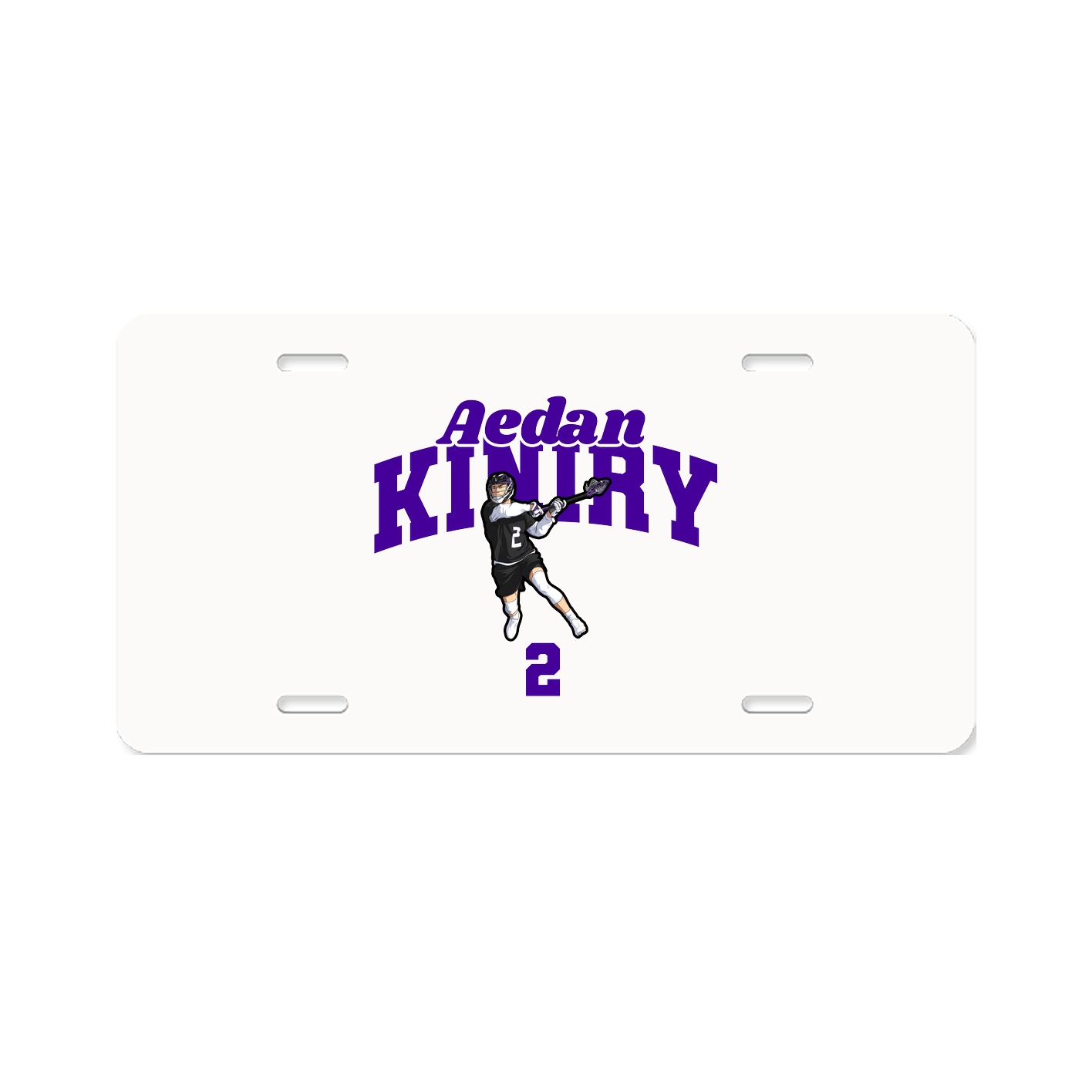 License Plate — Signature Arch in Classic