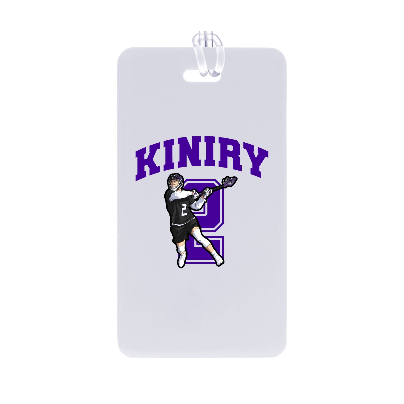 Bag Tag — Number in Classic