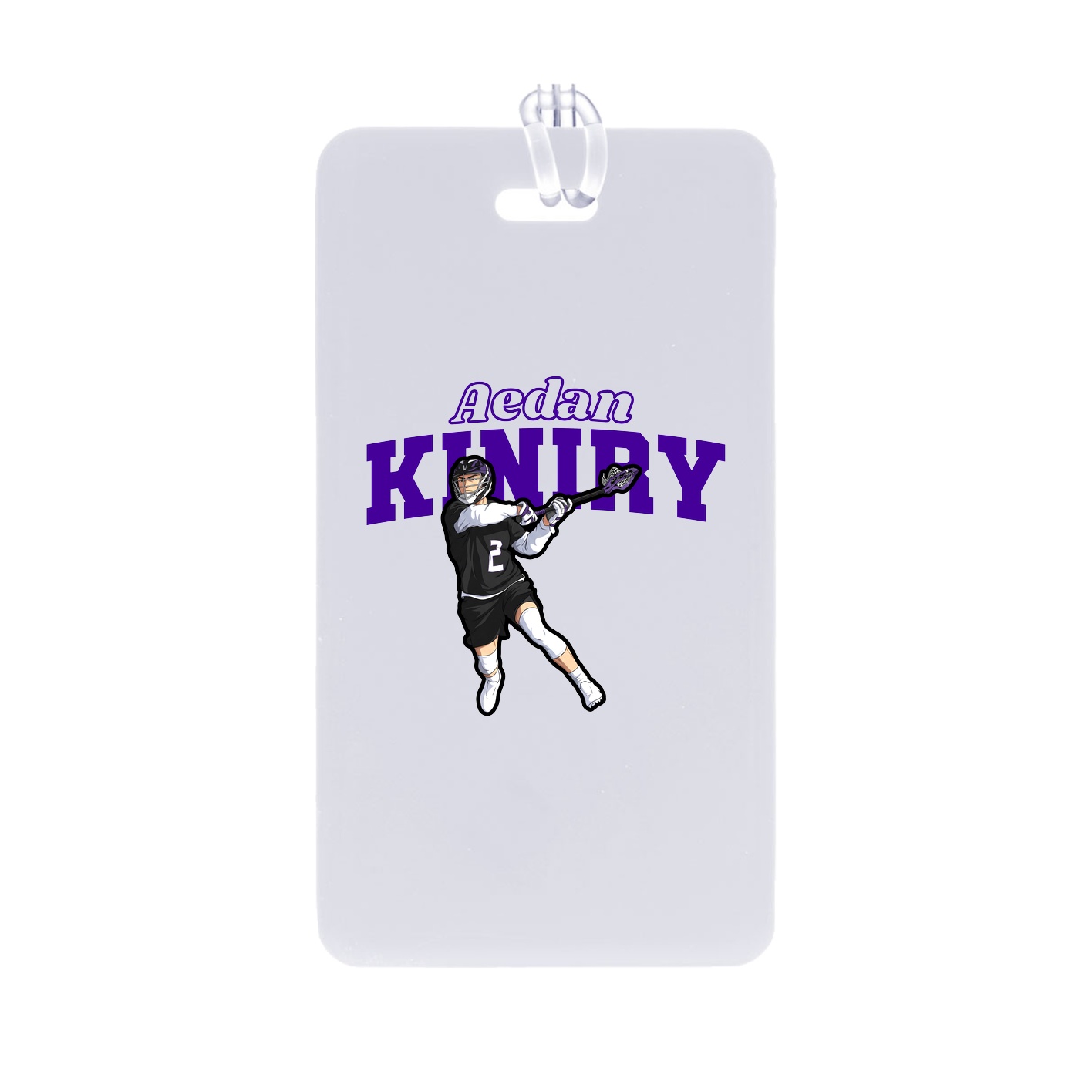 Bag Tag — Name Arch in Classic