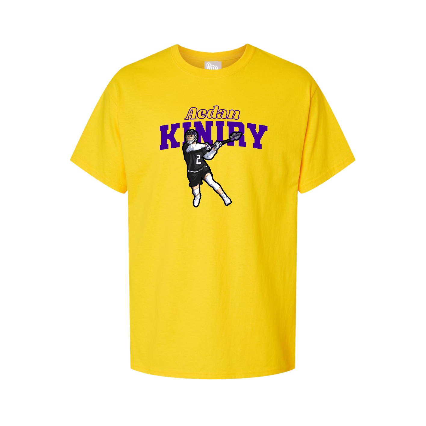 Tee — Name Arch in Gold