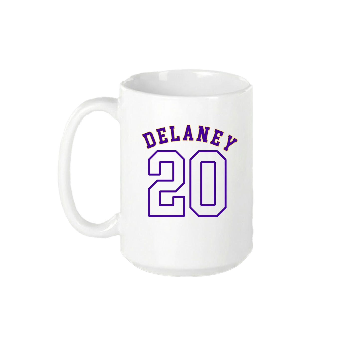 15oz Coffee Mug — Shirsey Arch in White