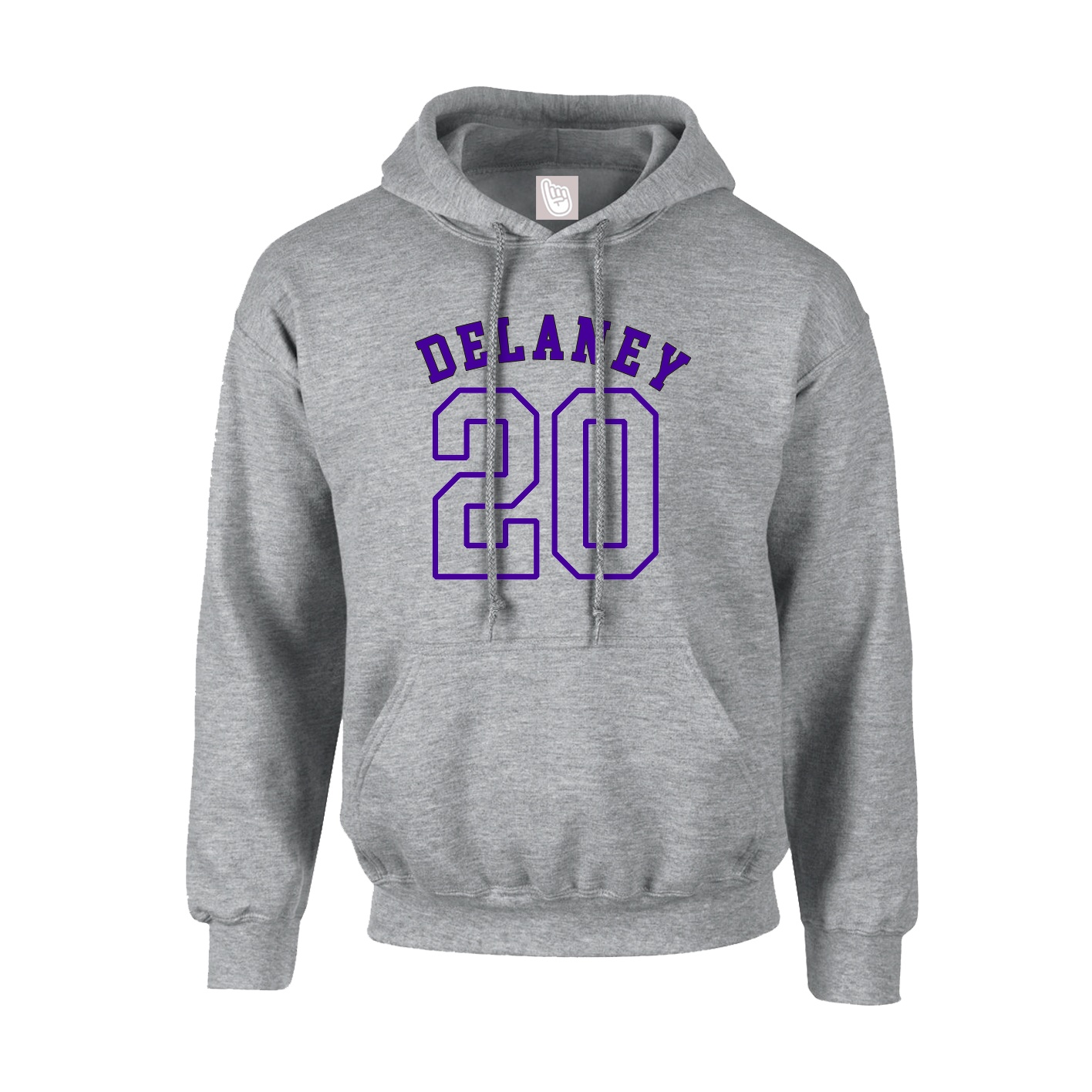 Youth Hoodie — Shirsey Arch in Grey