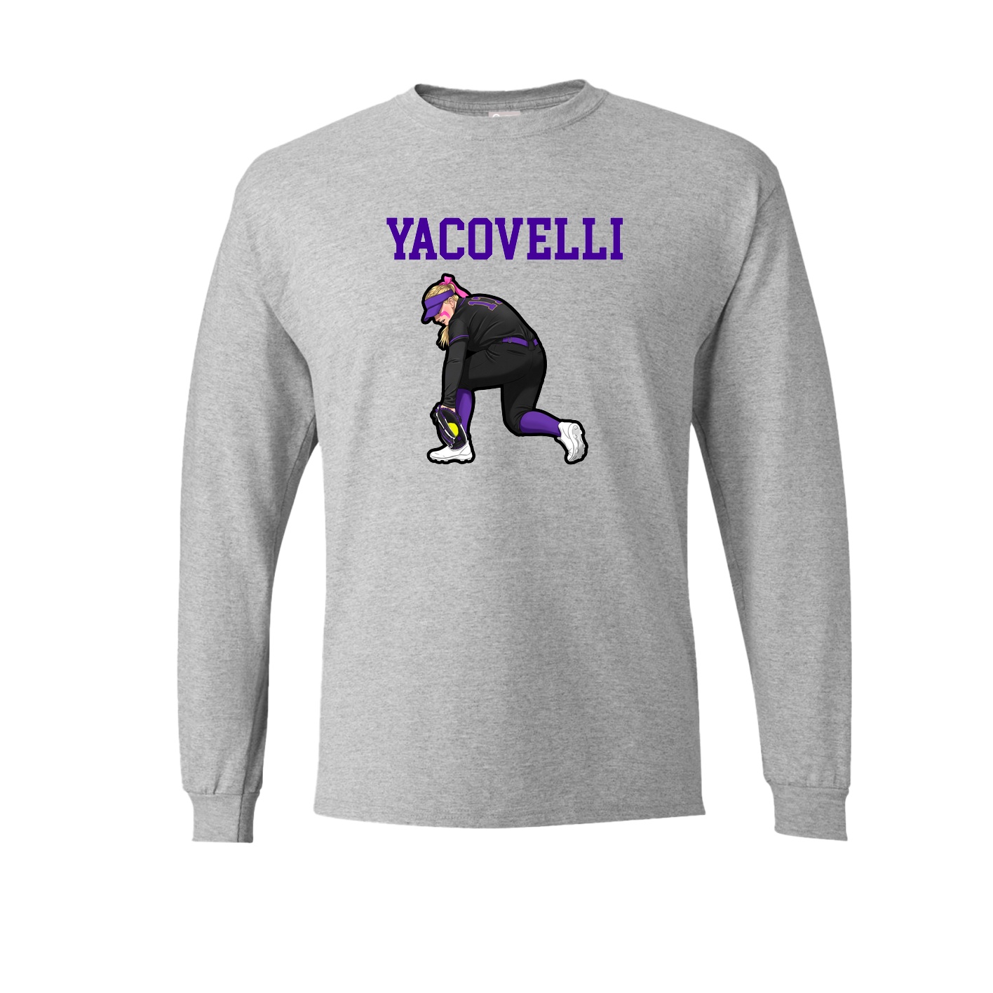 Long Sleeve Tee — Shirsey in Grey