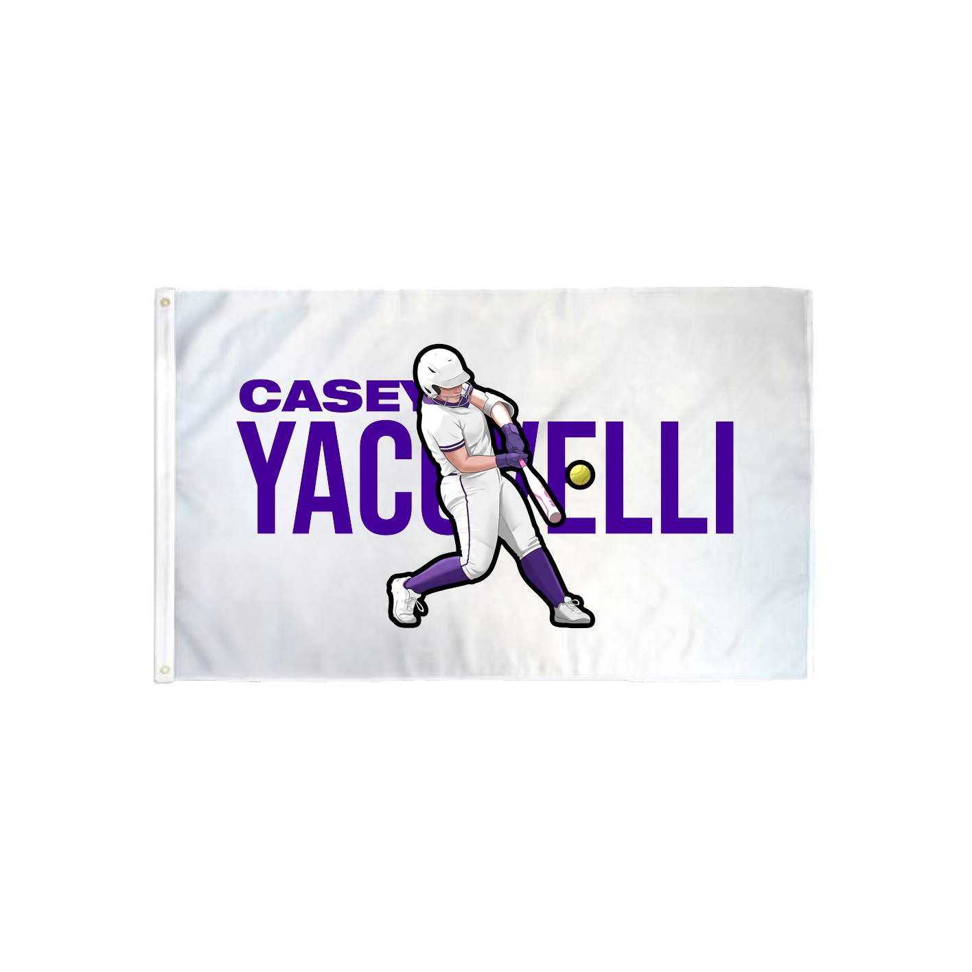 3x5 Flag — Player Name in Classic