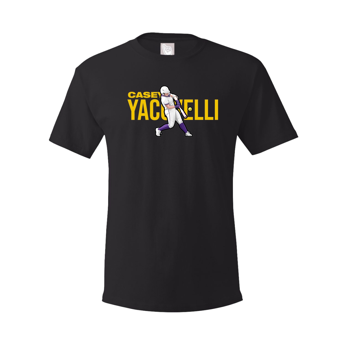 Tee — Player Name in Black