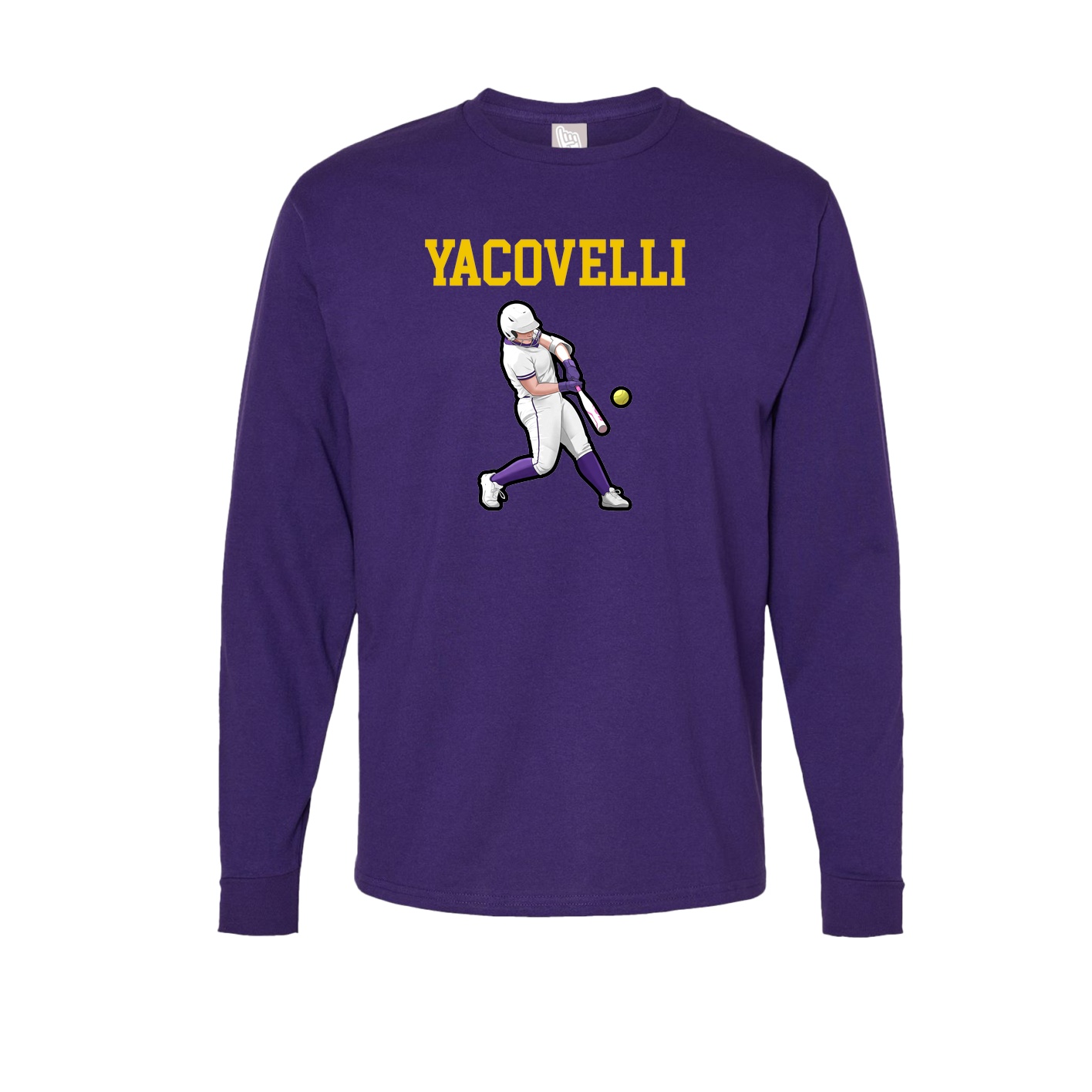 Long Sleeve Tee — Shirsey in Purple