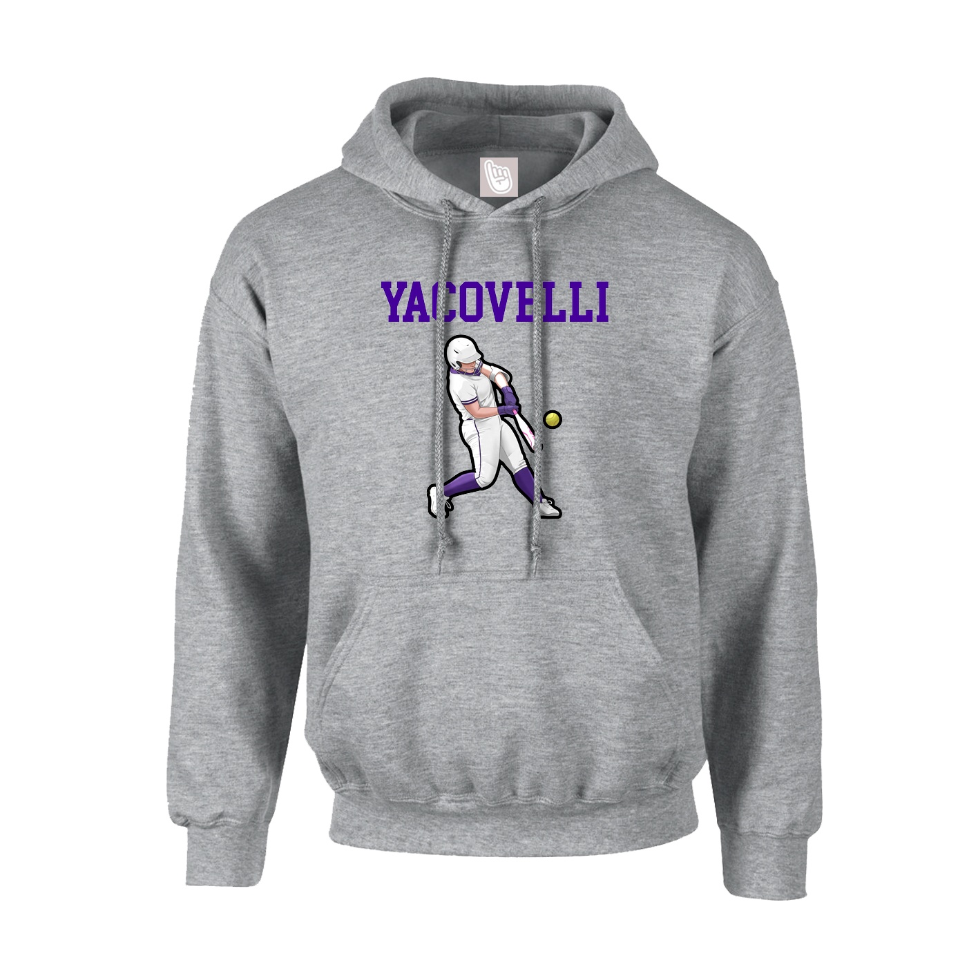 Hoodie — Shirsey in Grey