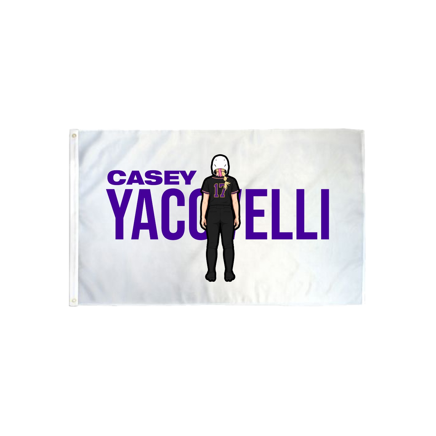 3x5 Flag — Player Name in Classic