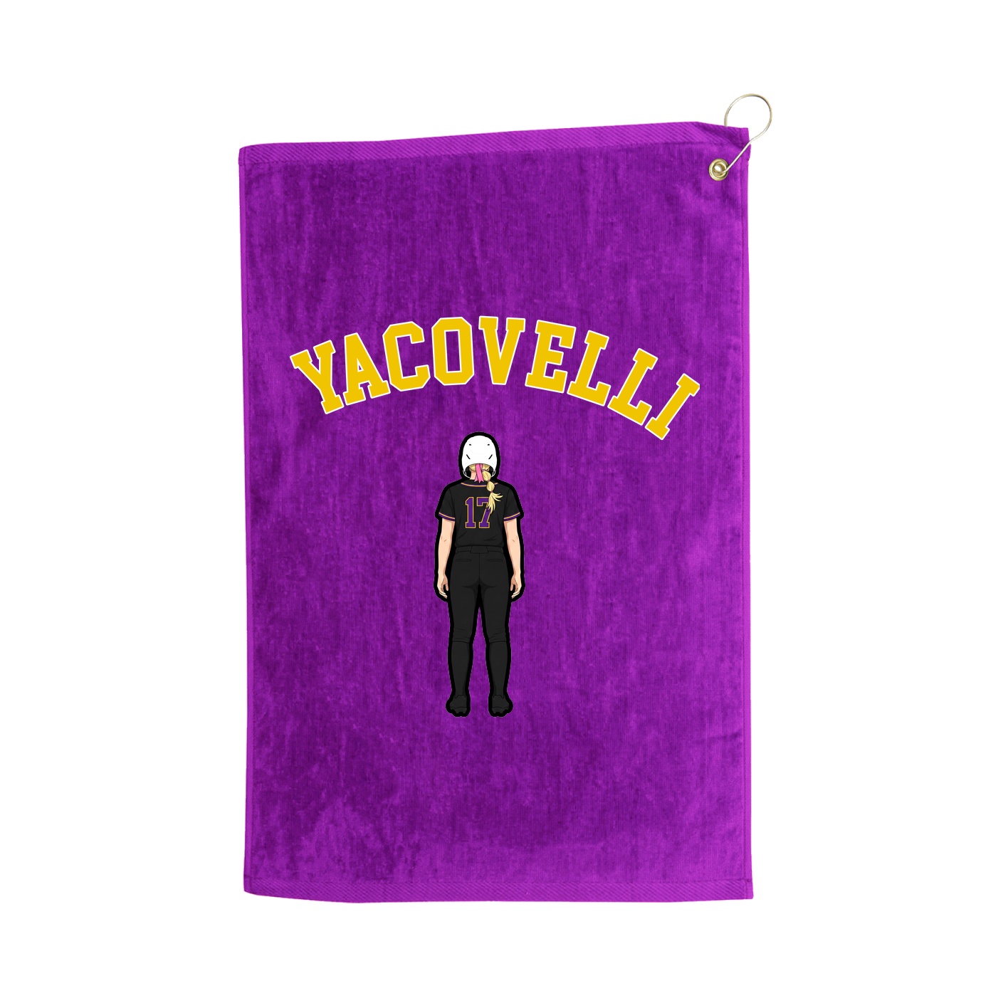 Golf Towel — Shirsey Arch in Purple