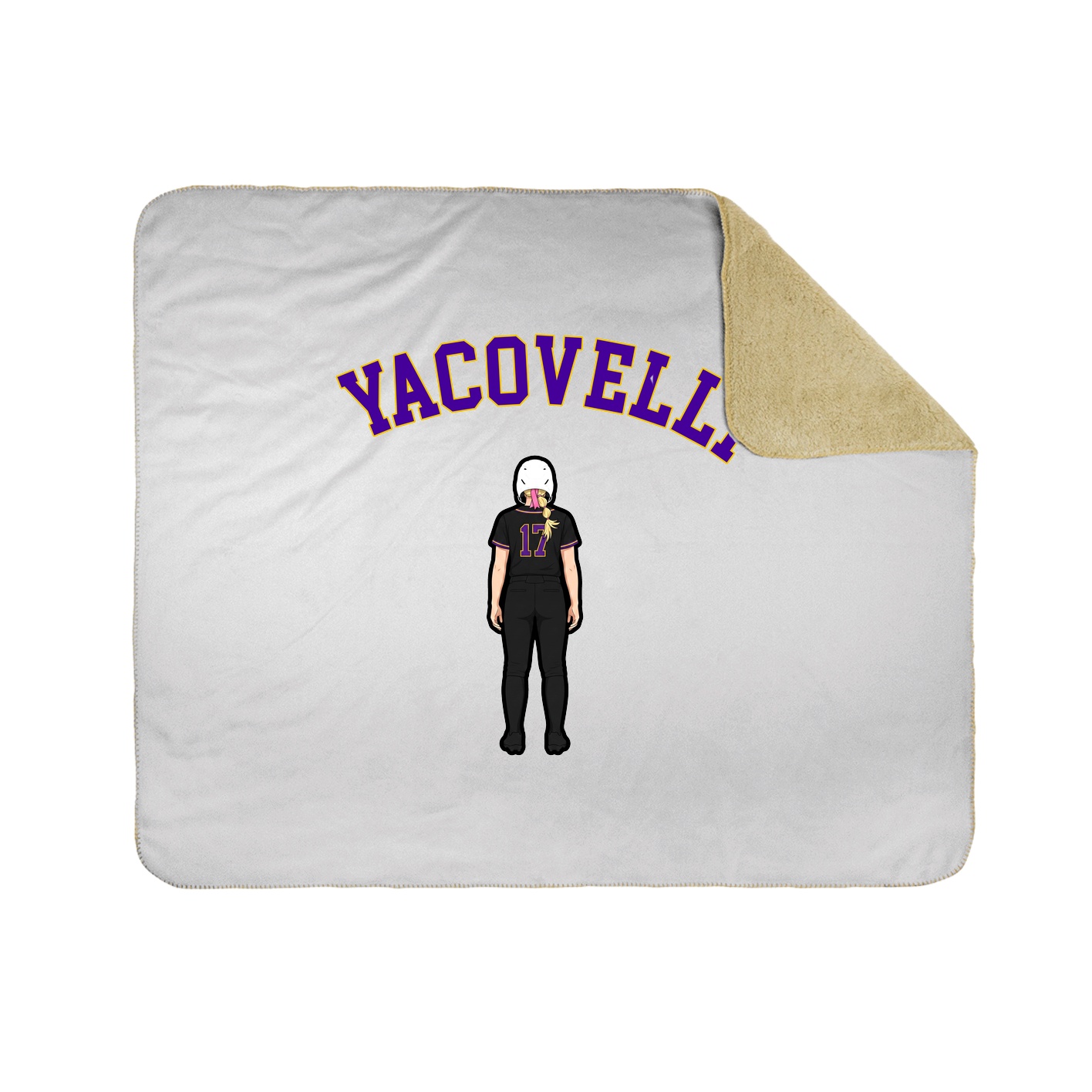 Throw Blanket — Shirsey Arch in White