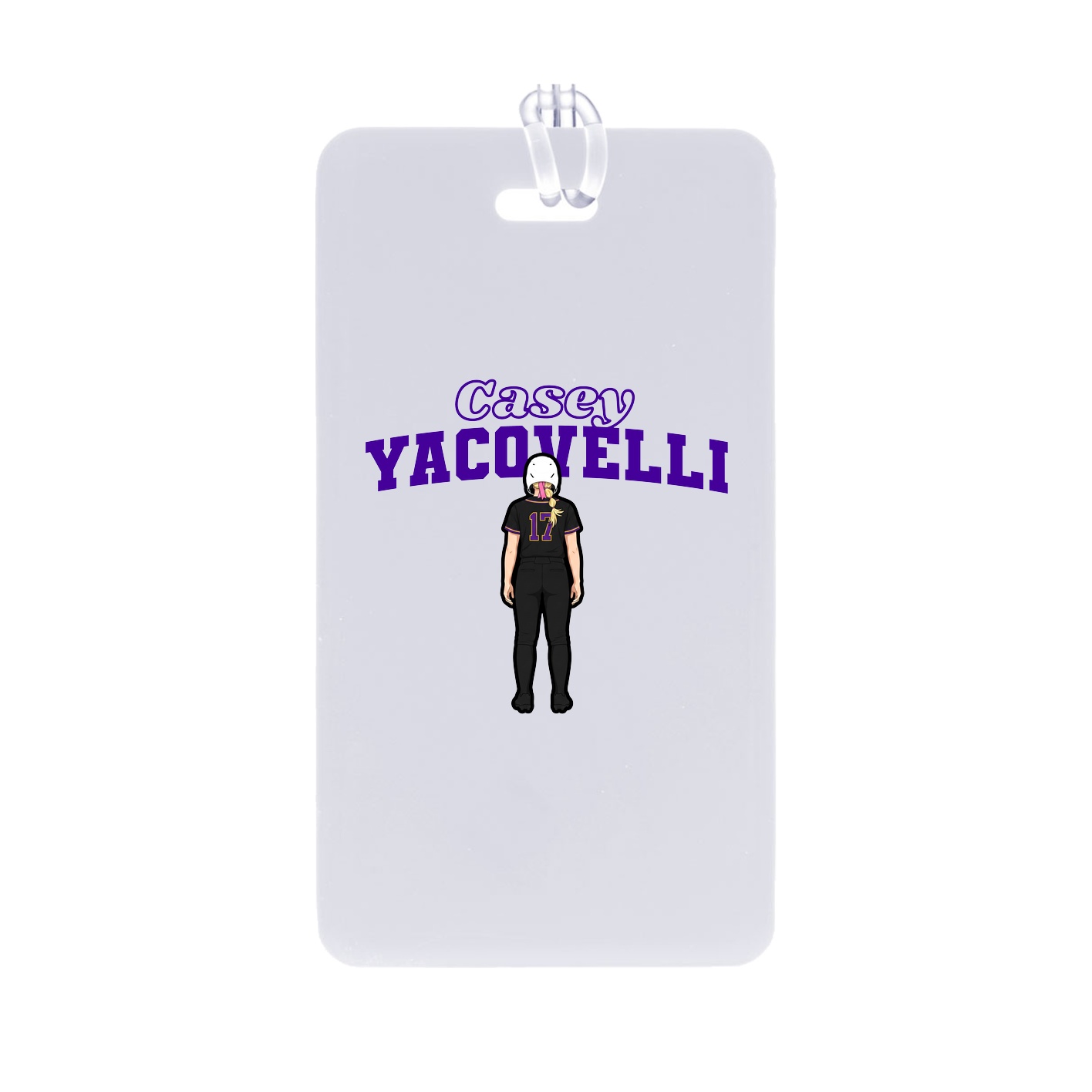 Bag Tag — Name Arch in Classic