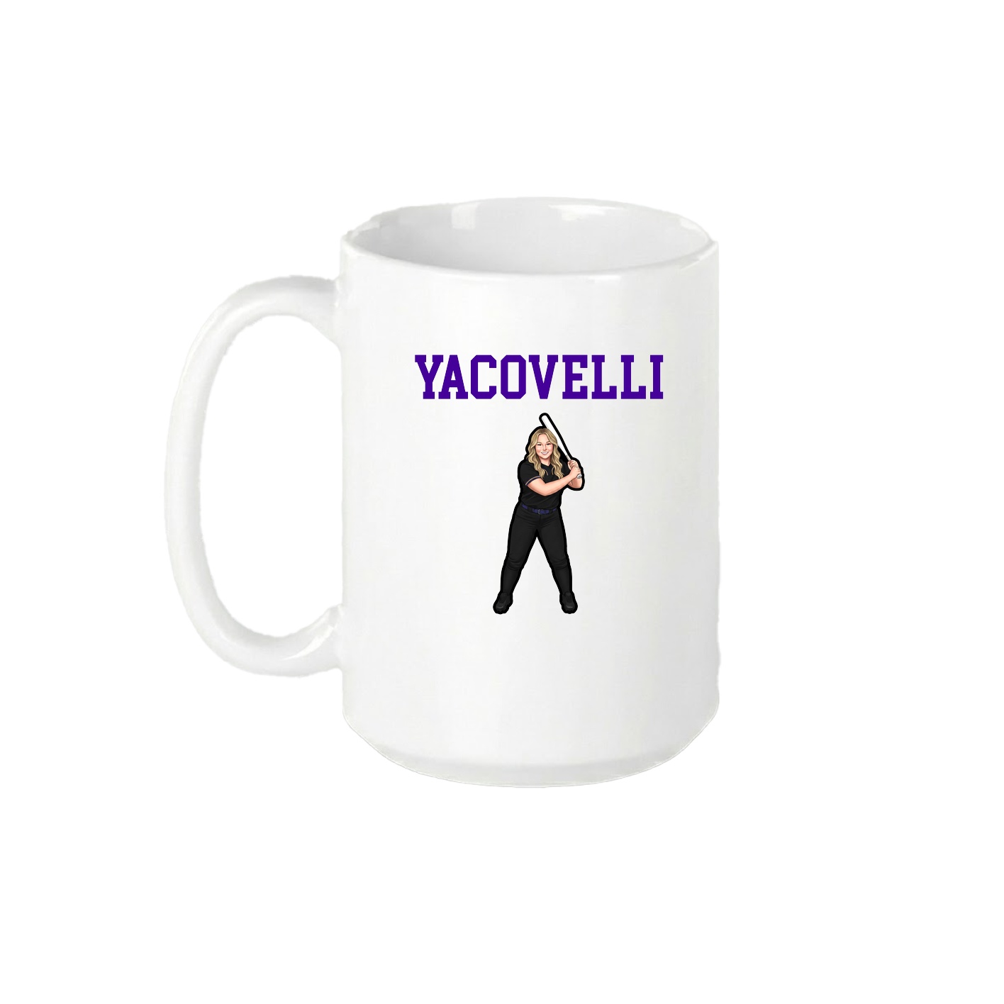 15oz Coffee Mug — Shirsey in White