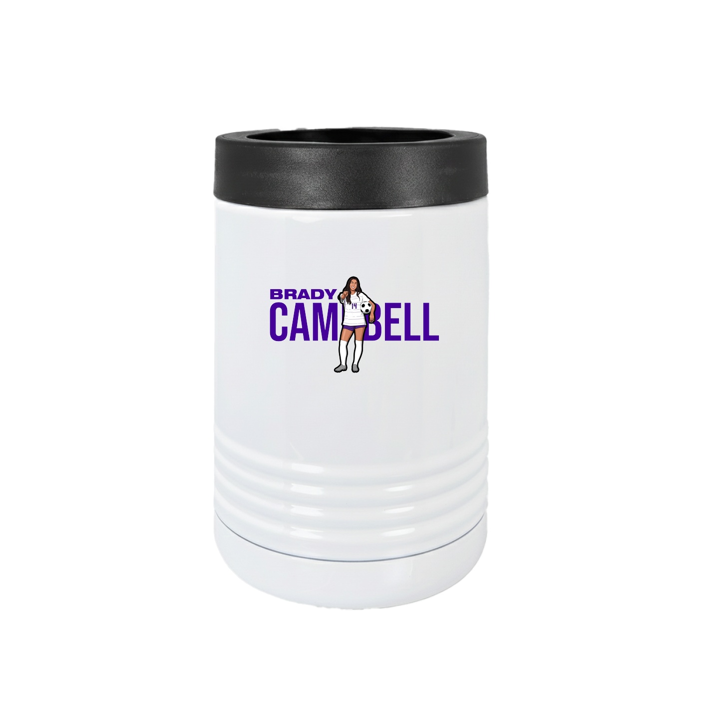 Beverage Holder — Player Name in White