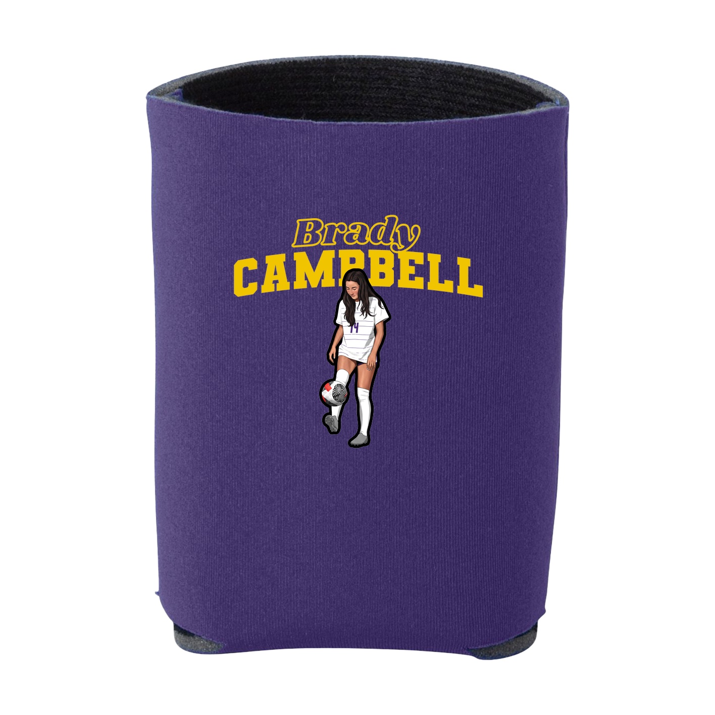 Can Holder — Name Arch in Purple