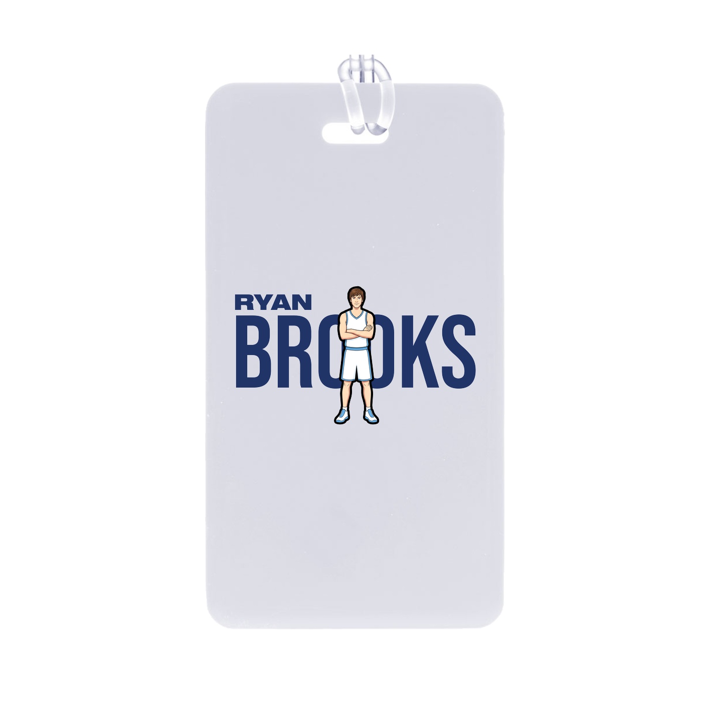Bag Tag — Player Name in Classic