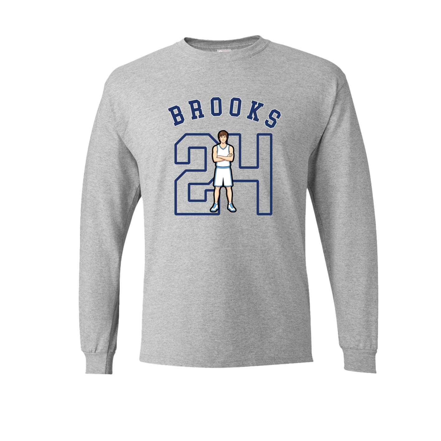 Long Sleeve Tee — Shirsey Arch in Grey