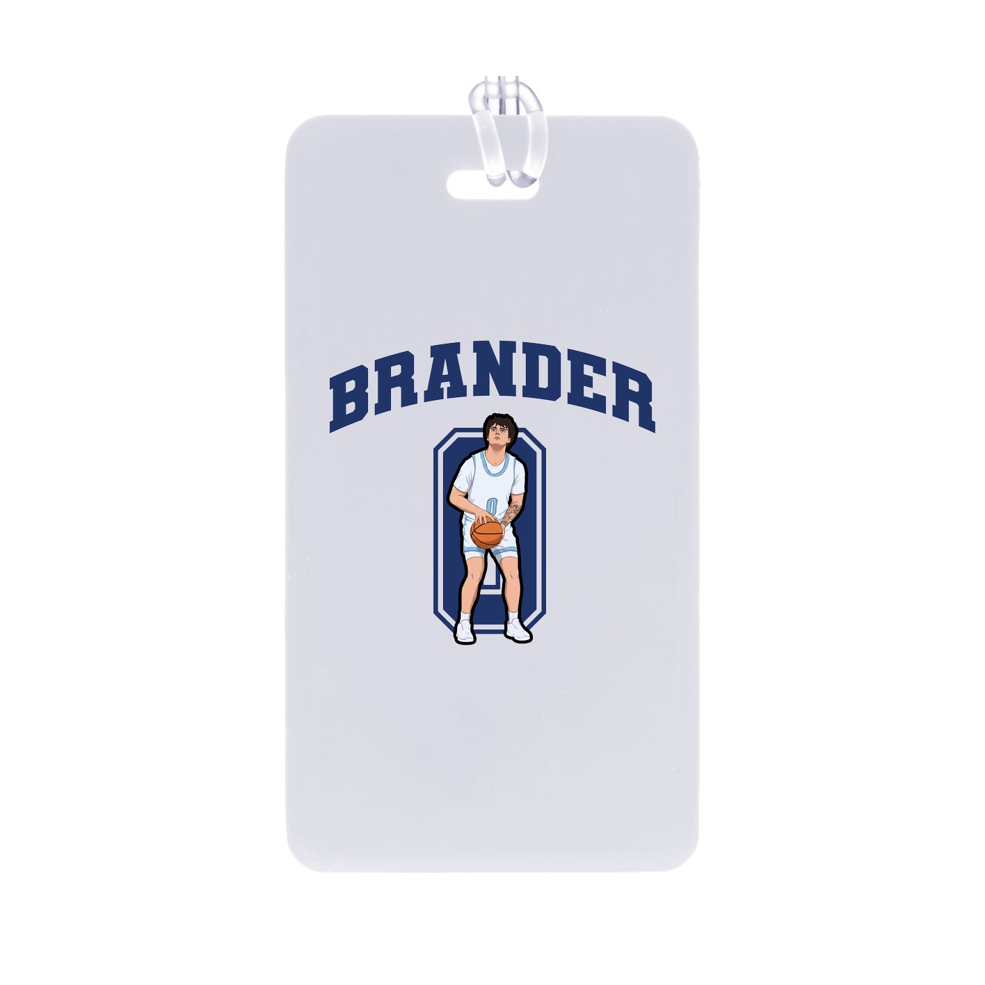 Bag Tag — Number in Classic