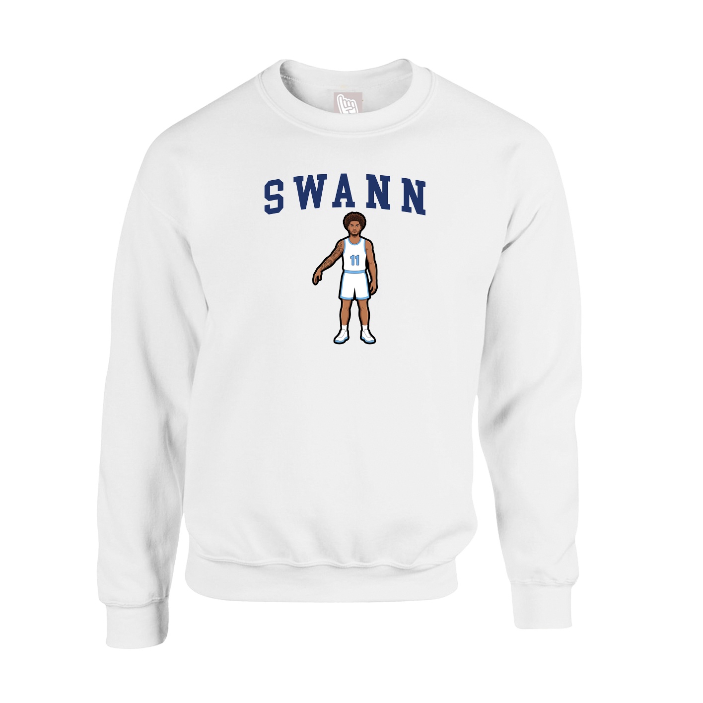 Fleece Crew — Shirsey in White