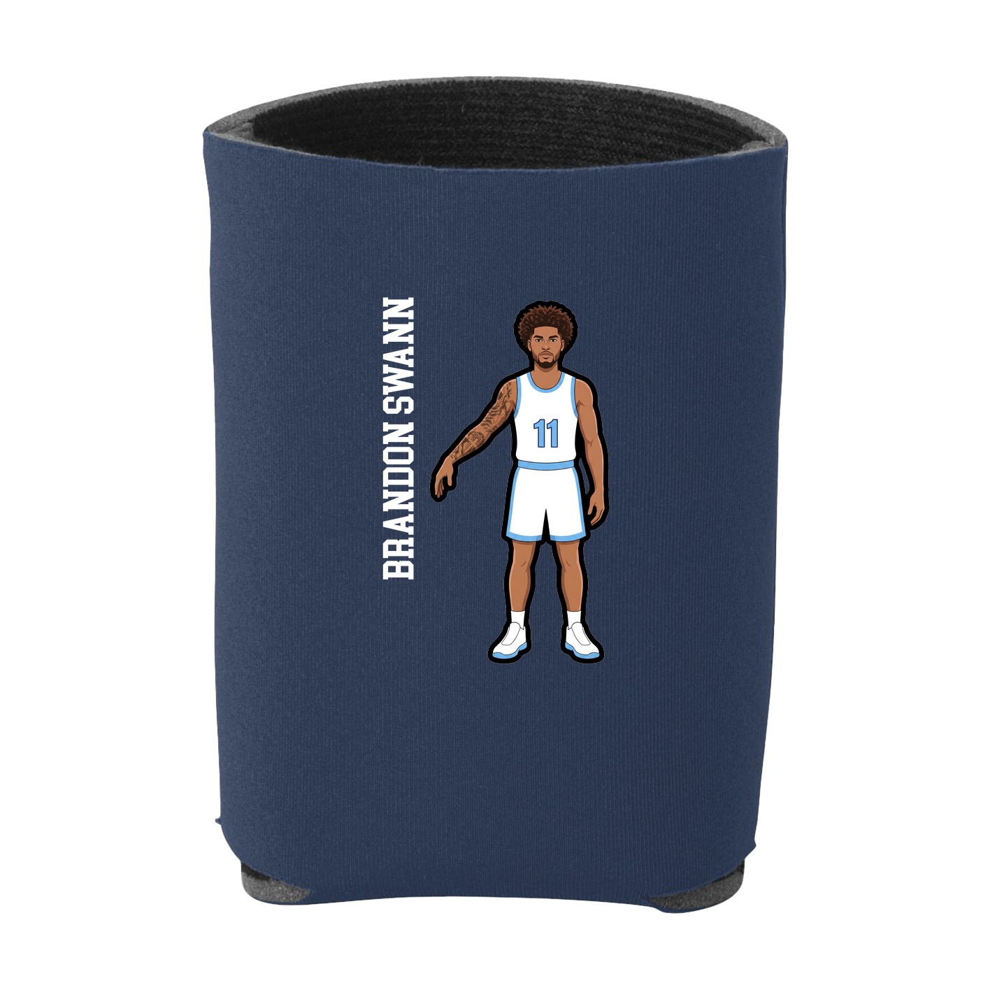 Can Holder — Name Vertical in Navy