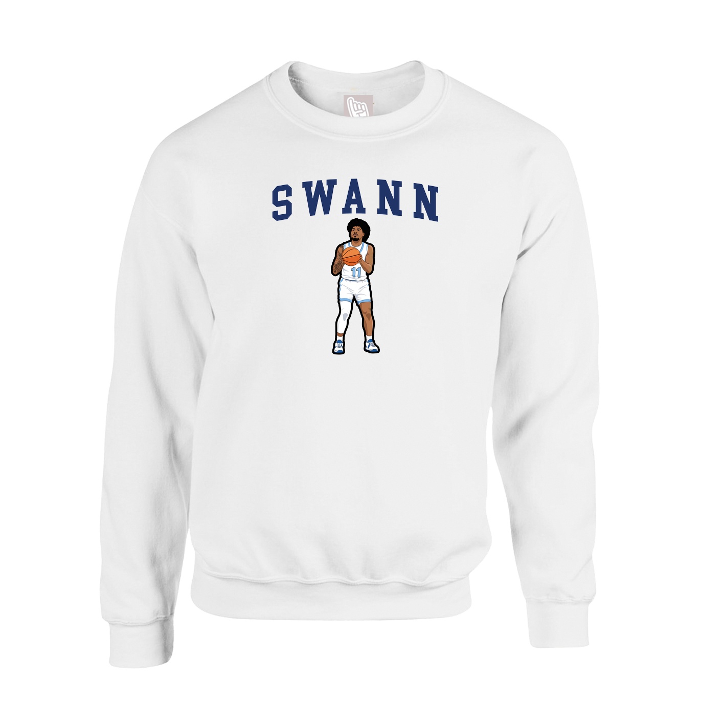Fleece Crew — Shirsey in White