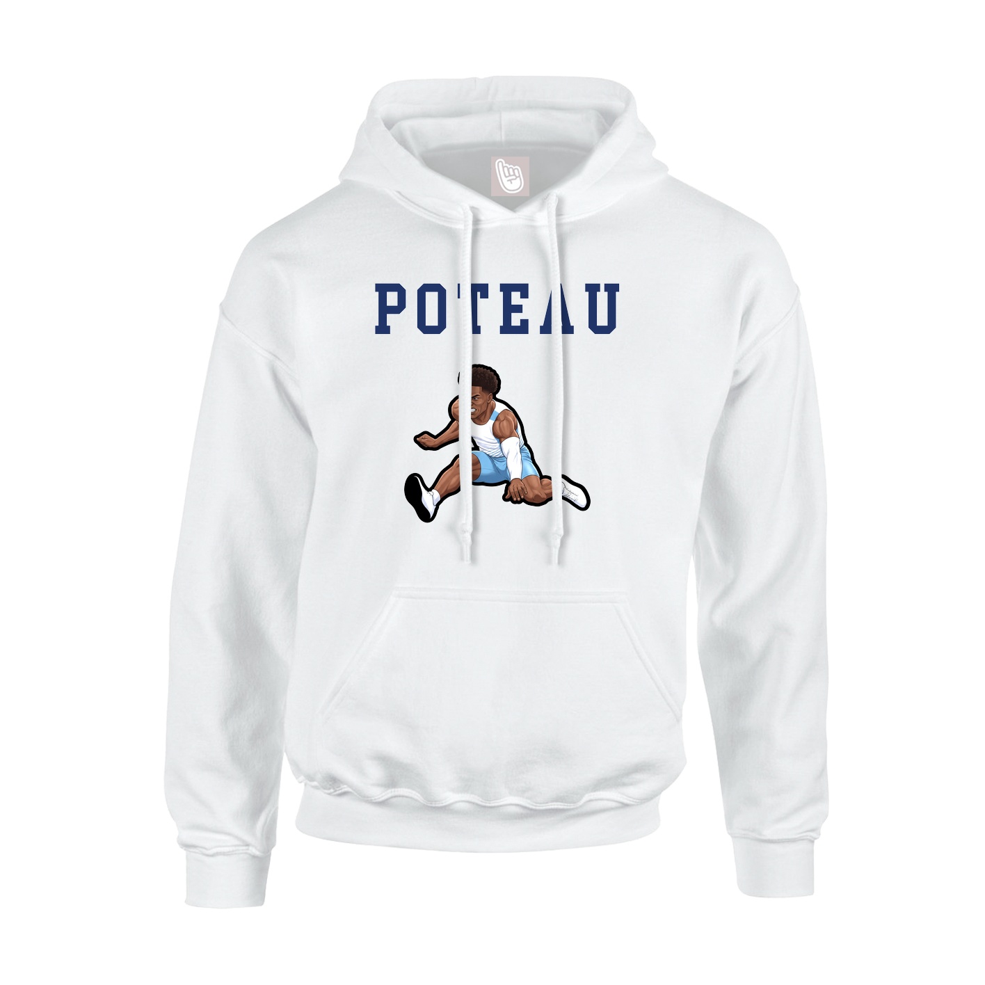 Hoodie — Shirsey in White