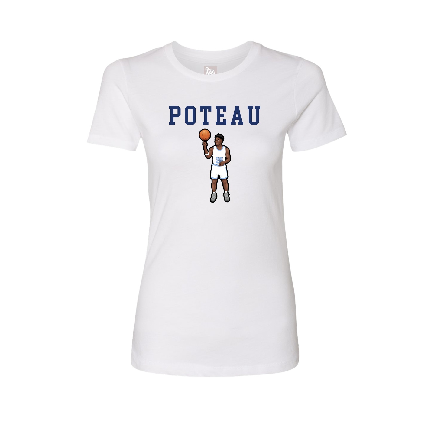 Fitted Women's Tee — Shirsey in White