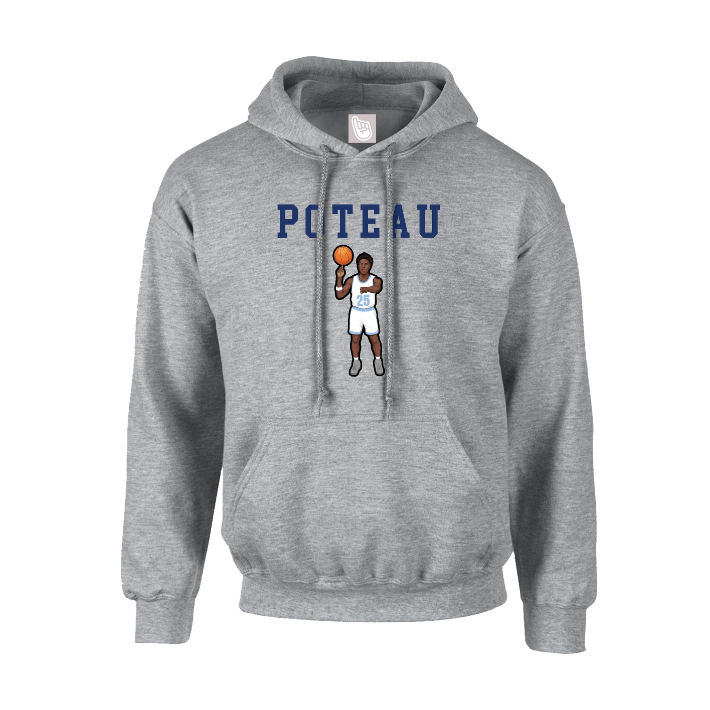 Hoodie — Shirsey in Grey