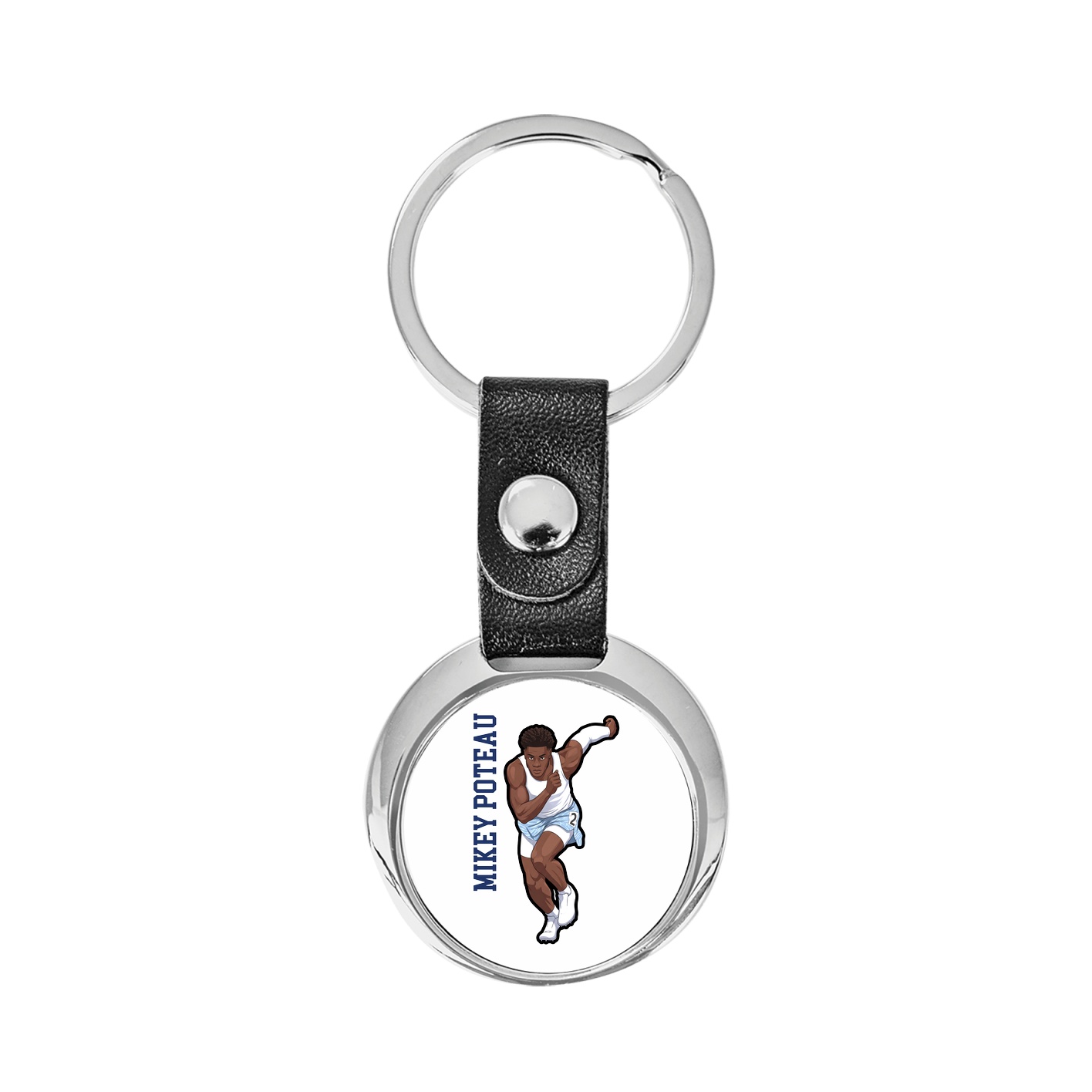 Key Chain — Name Vertical in Classic