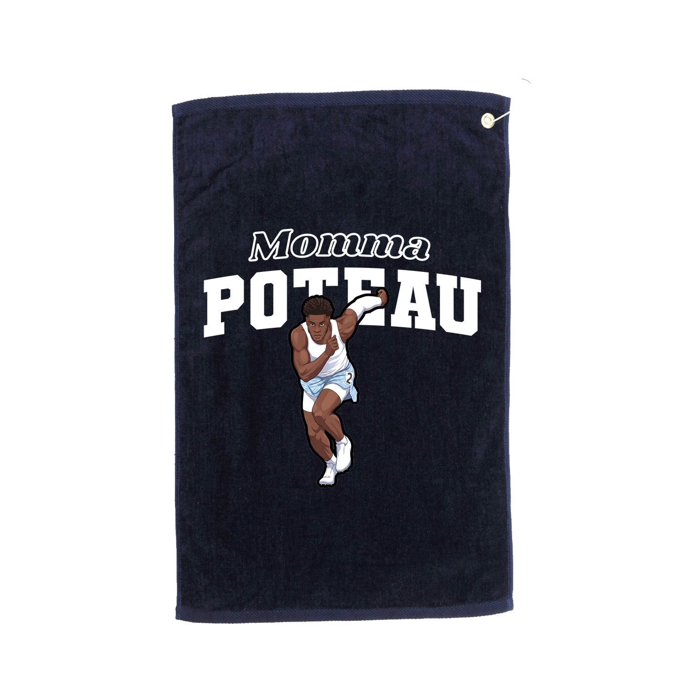 Golf Towel — Mothers Day Block in Navy