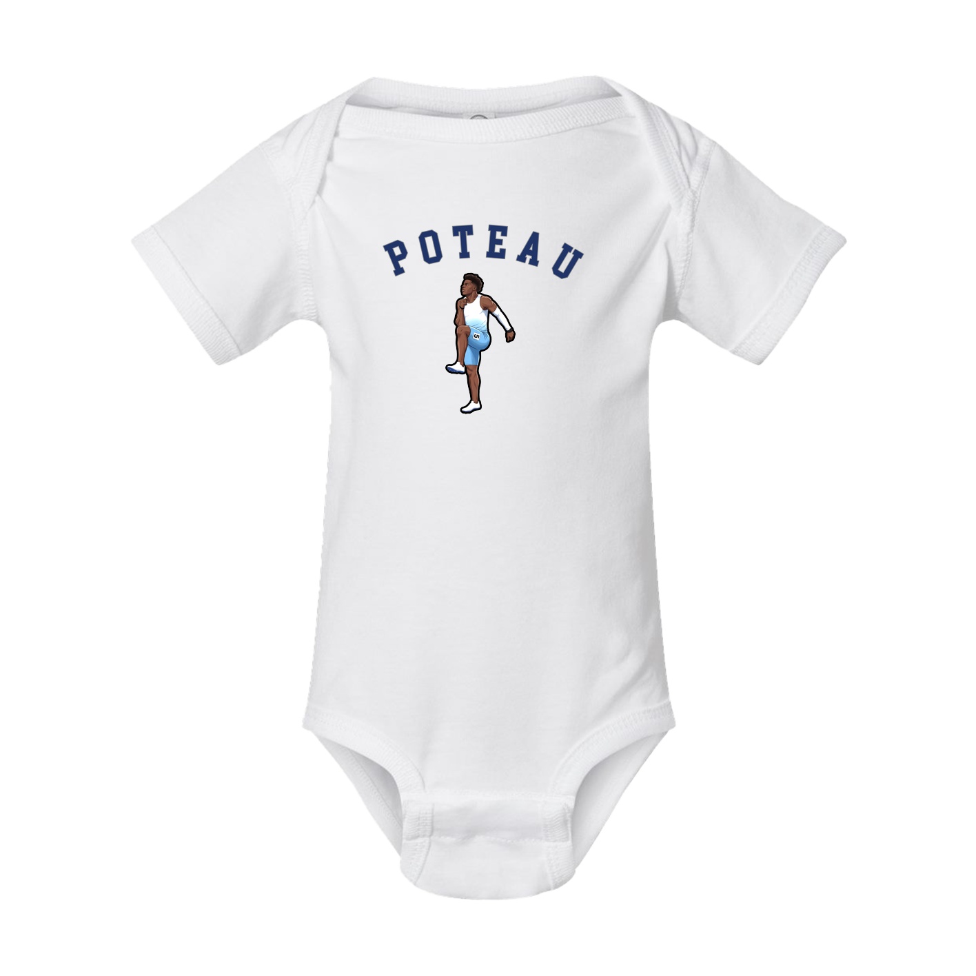 Baby Onesie — Shirsey Arch in White