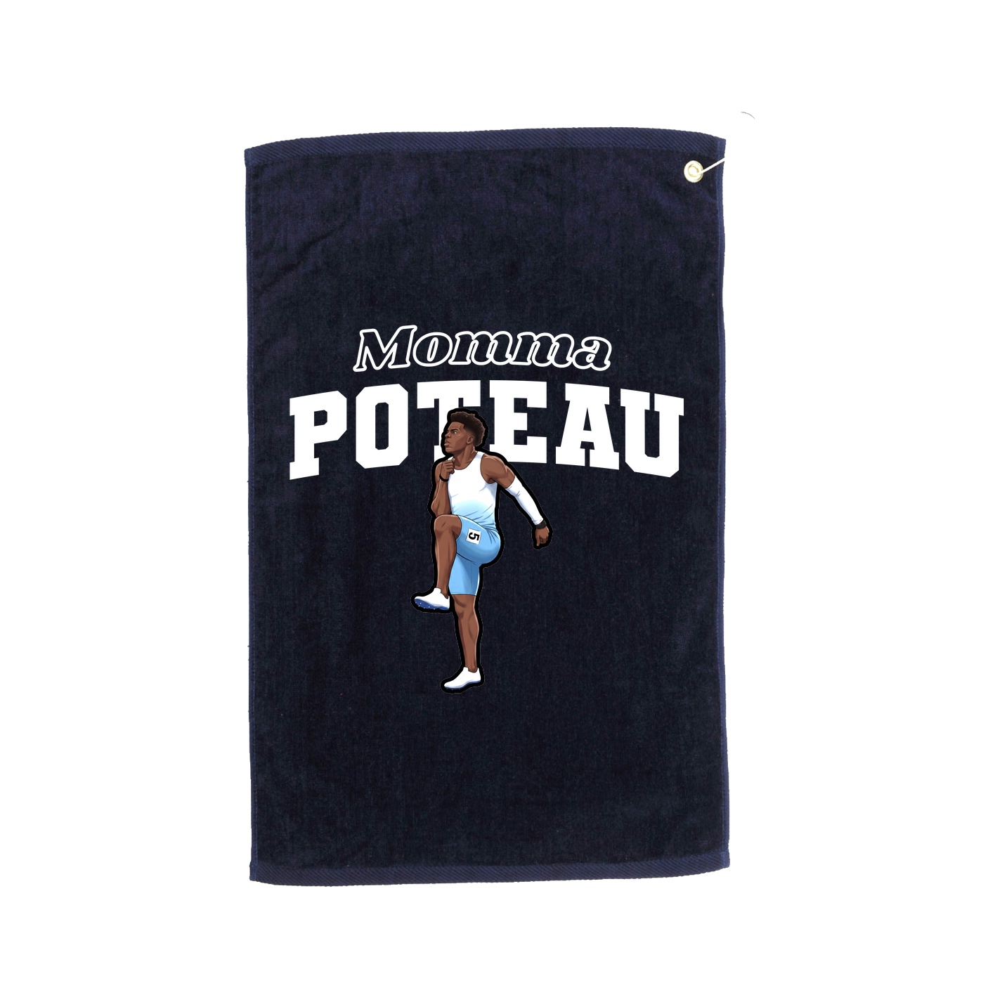 Golf Towel — Mothers Day Block in Navy