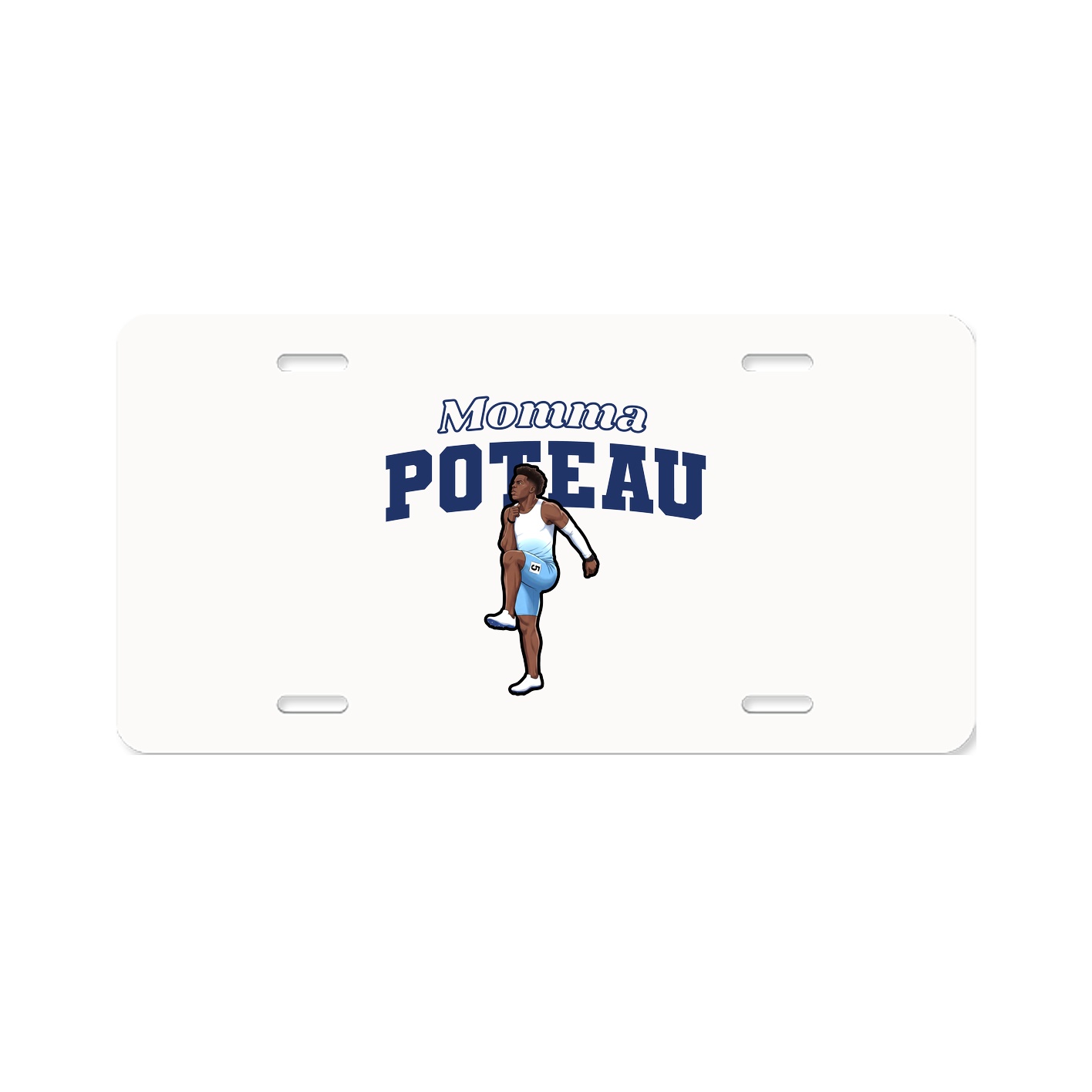 License Plate — Mothers Day Block in Classic