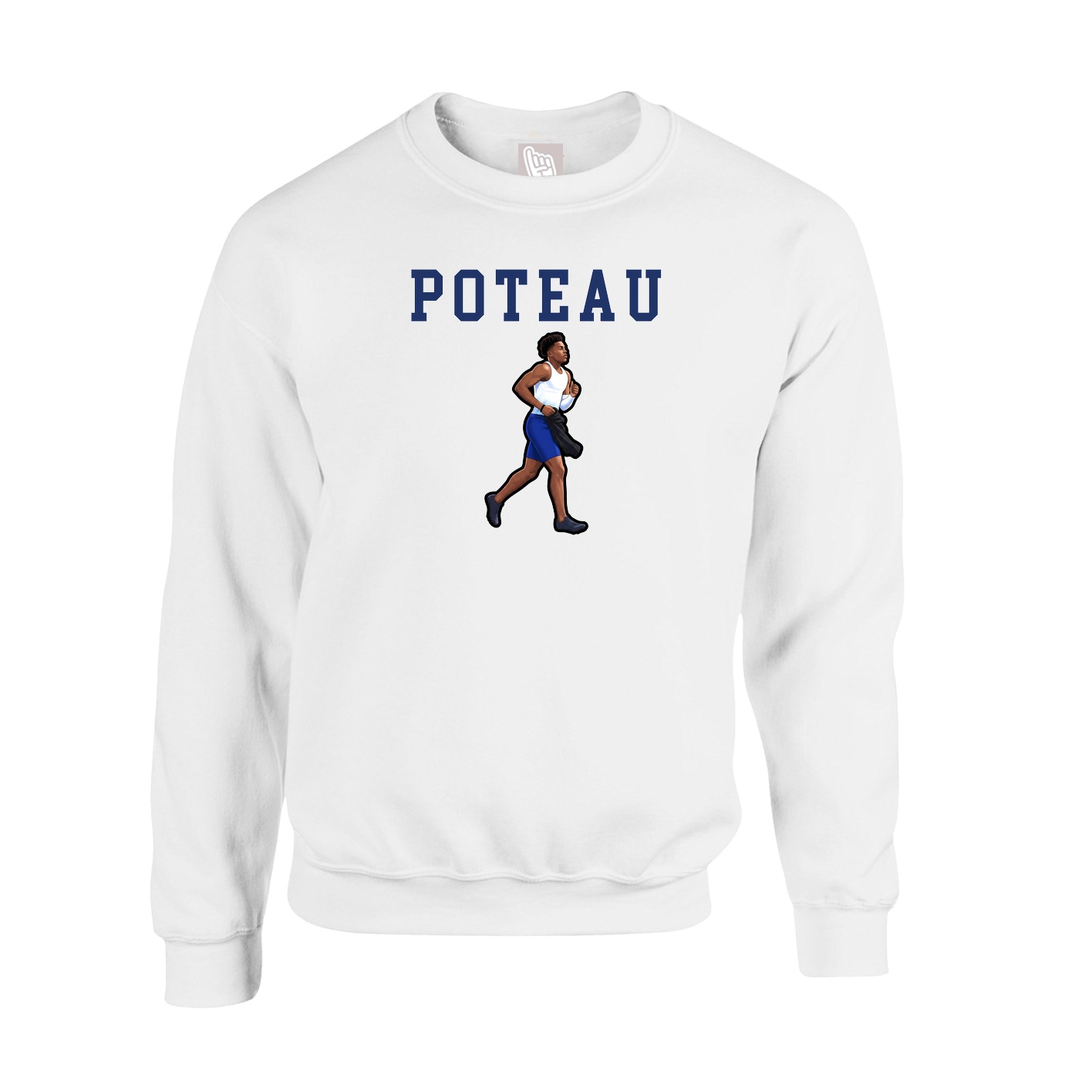Fleece Crew — Shirsey in White