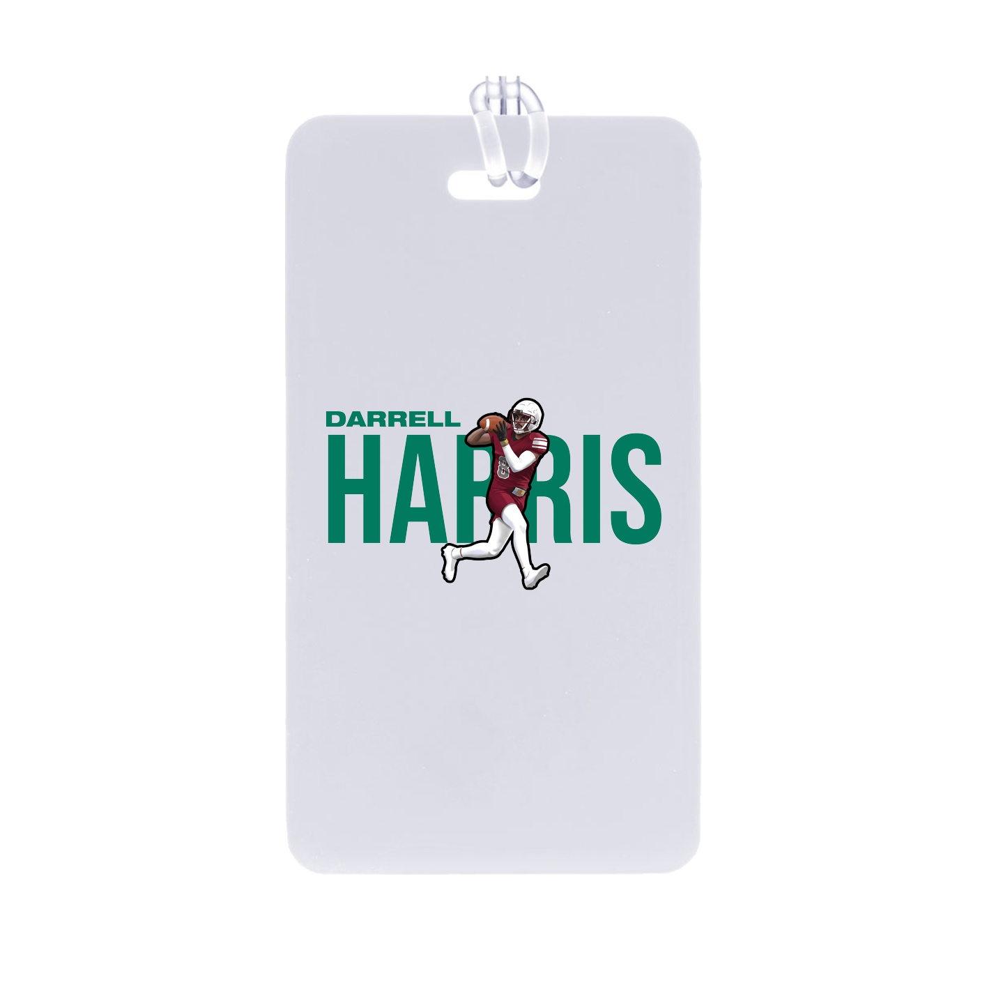 Bag Tag — Player Name in Classic