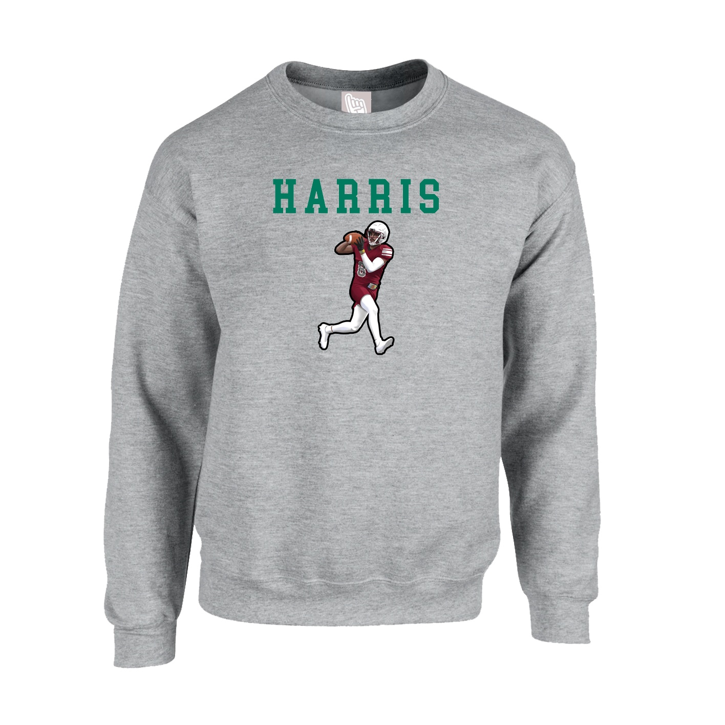 Fleece Crew — Shirsey in Grey