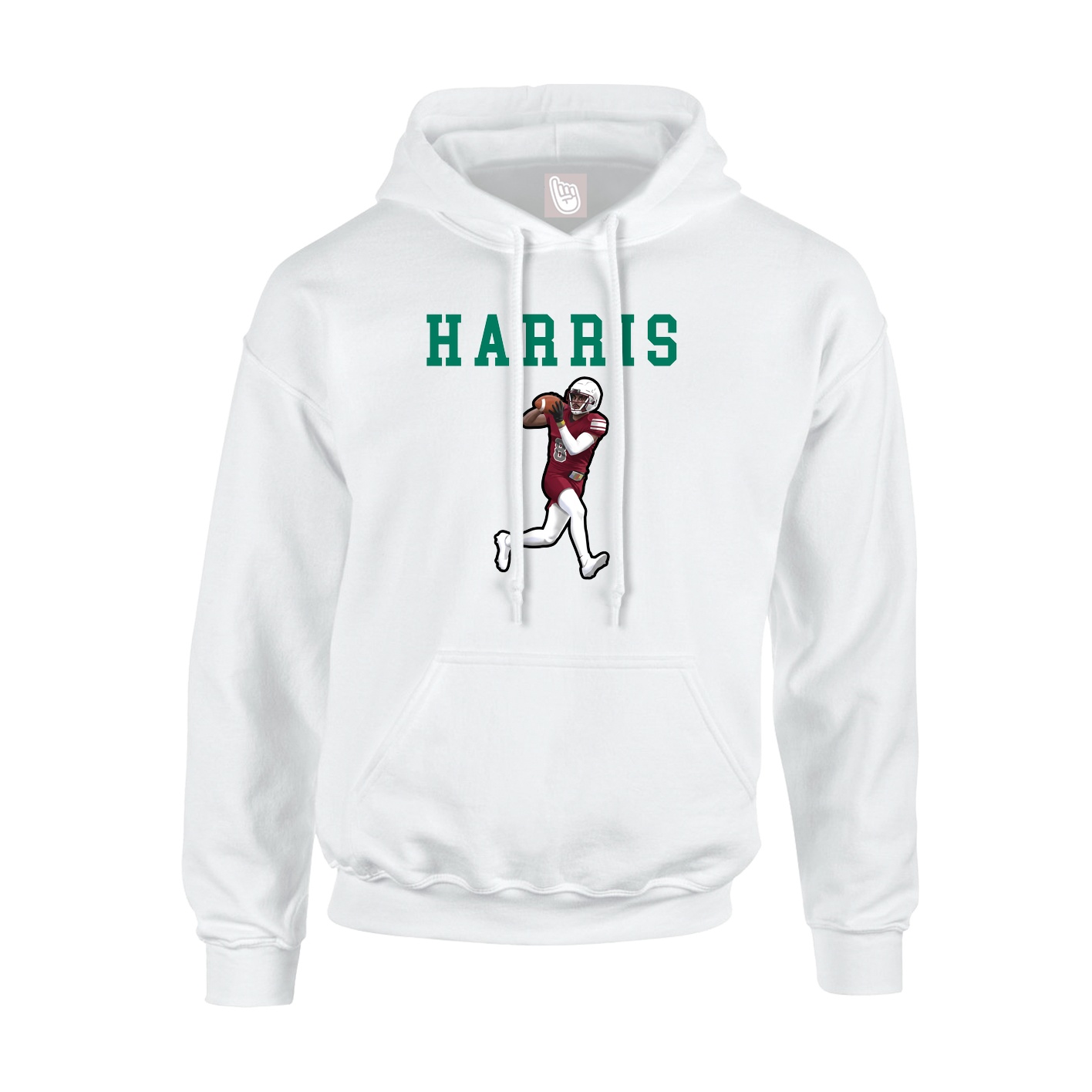 Youth Hoodie — Shirsey in White