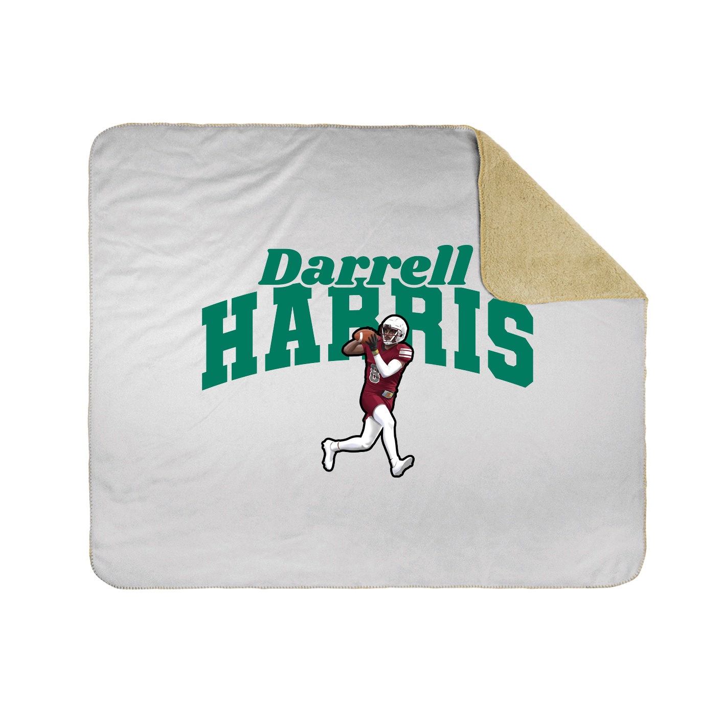 Throw Blanket — Signature Arch in White
