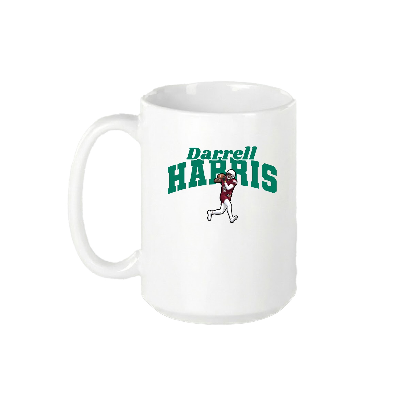 15oz Coffee Mug — Signature Arch in White