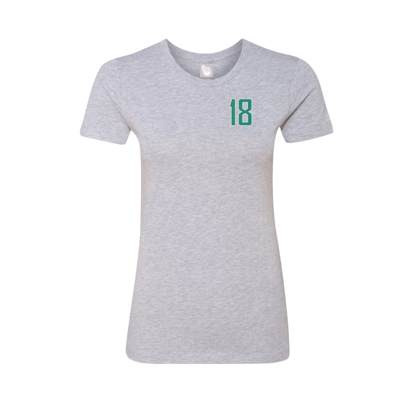 Womens Tee — Front Shirsy in Grey