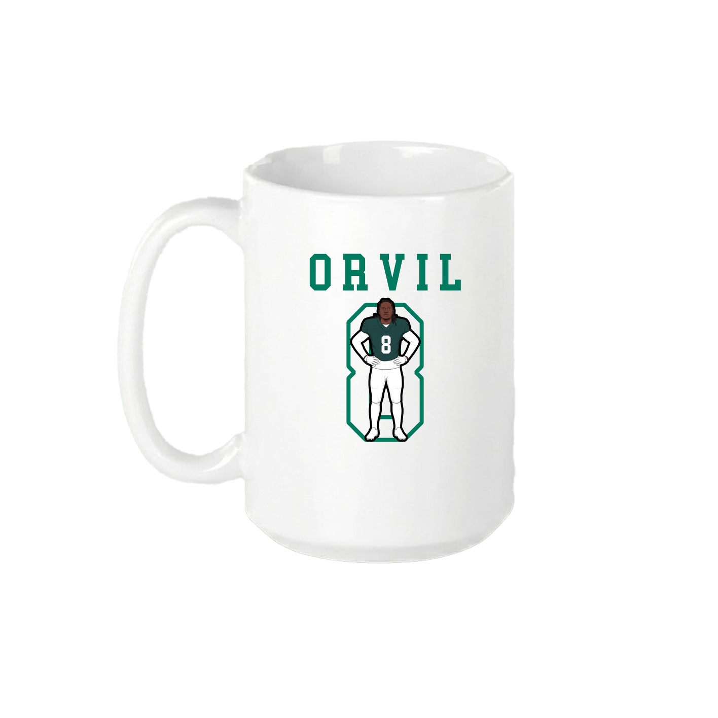 15oz Coffee Mug — Shirsey in White