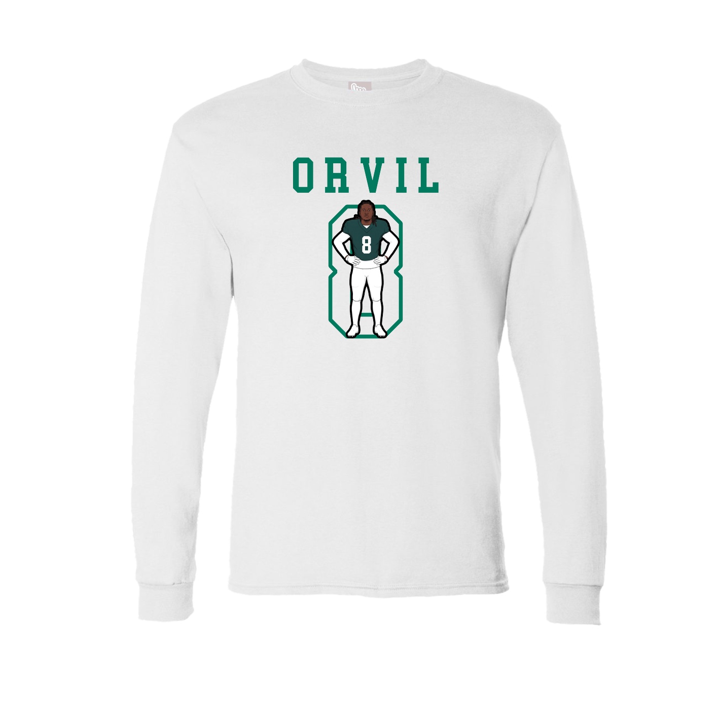 Long Sleeve Tee — Shirsey in White