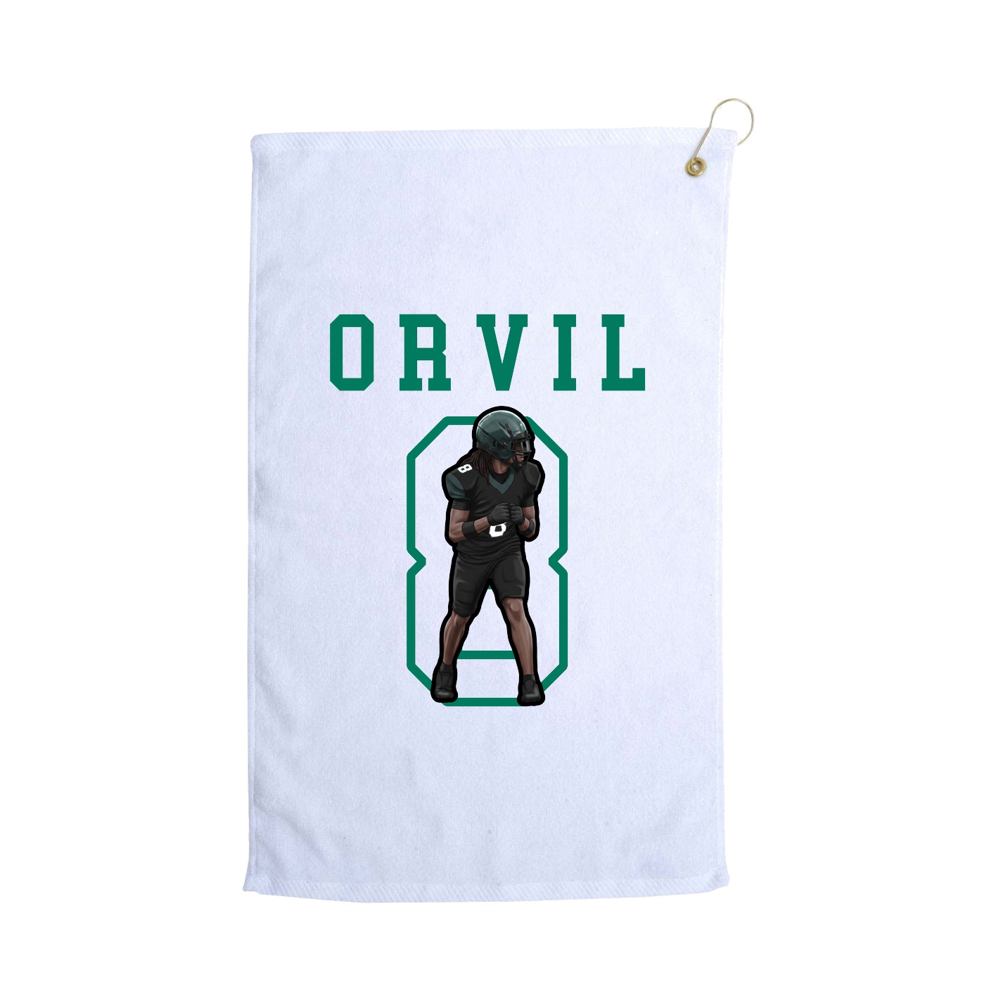 Golf Towel — Shirsey in White