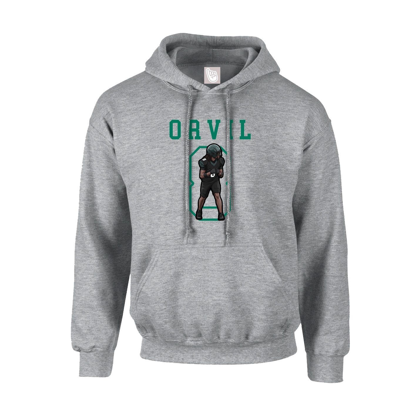 Hoodie — Shirsey in Grey