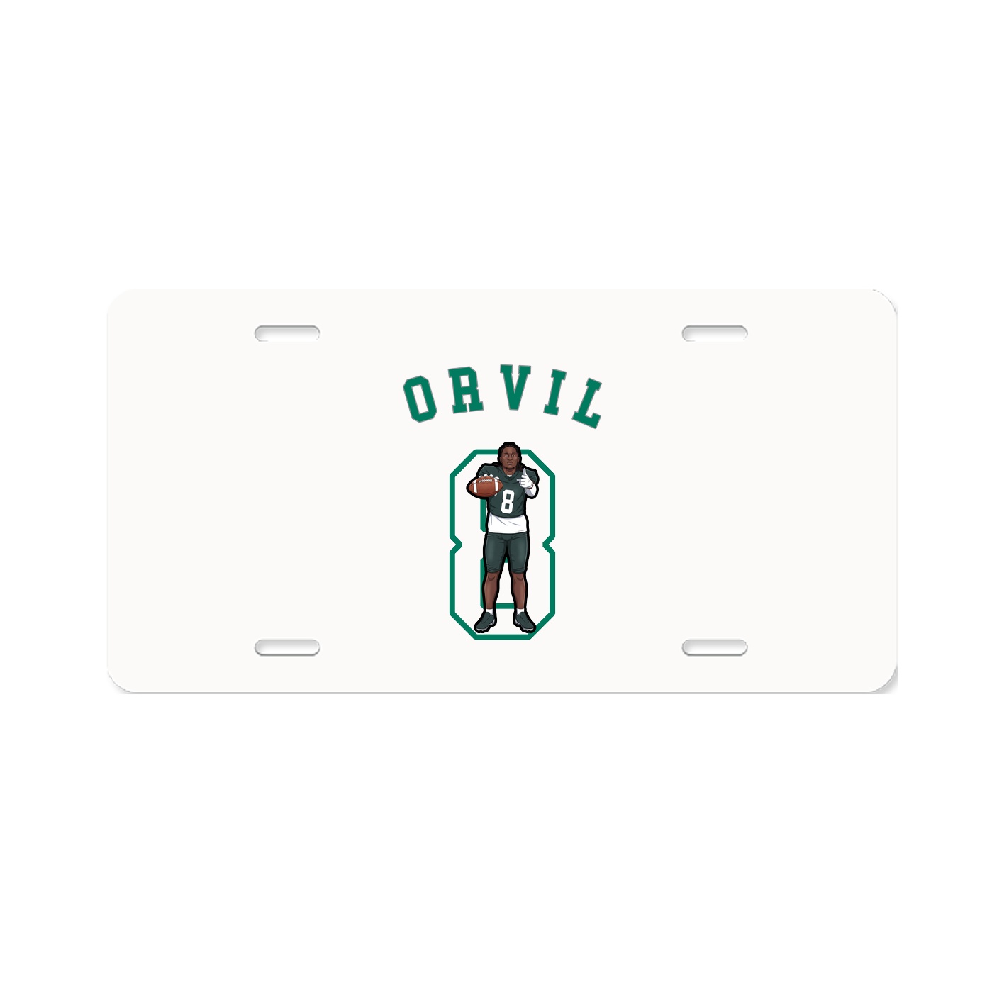 License Plate — Shirsey Arch in Classic