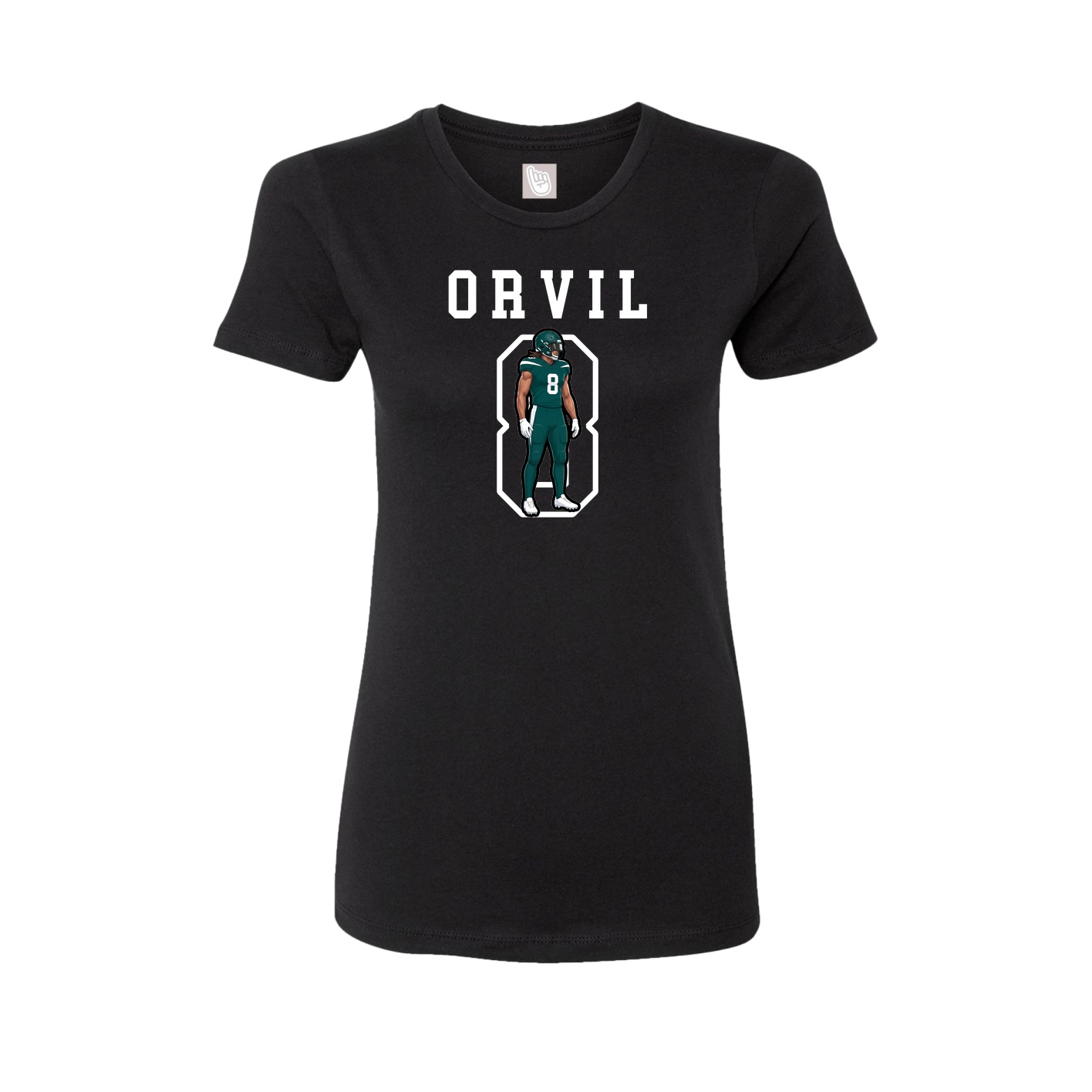 Fitted Women's Tee — Shirsey in Black