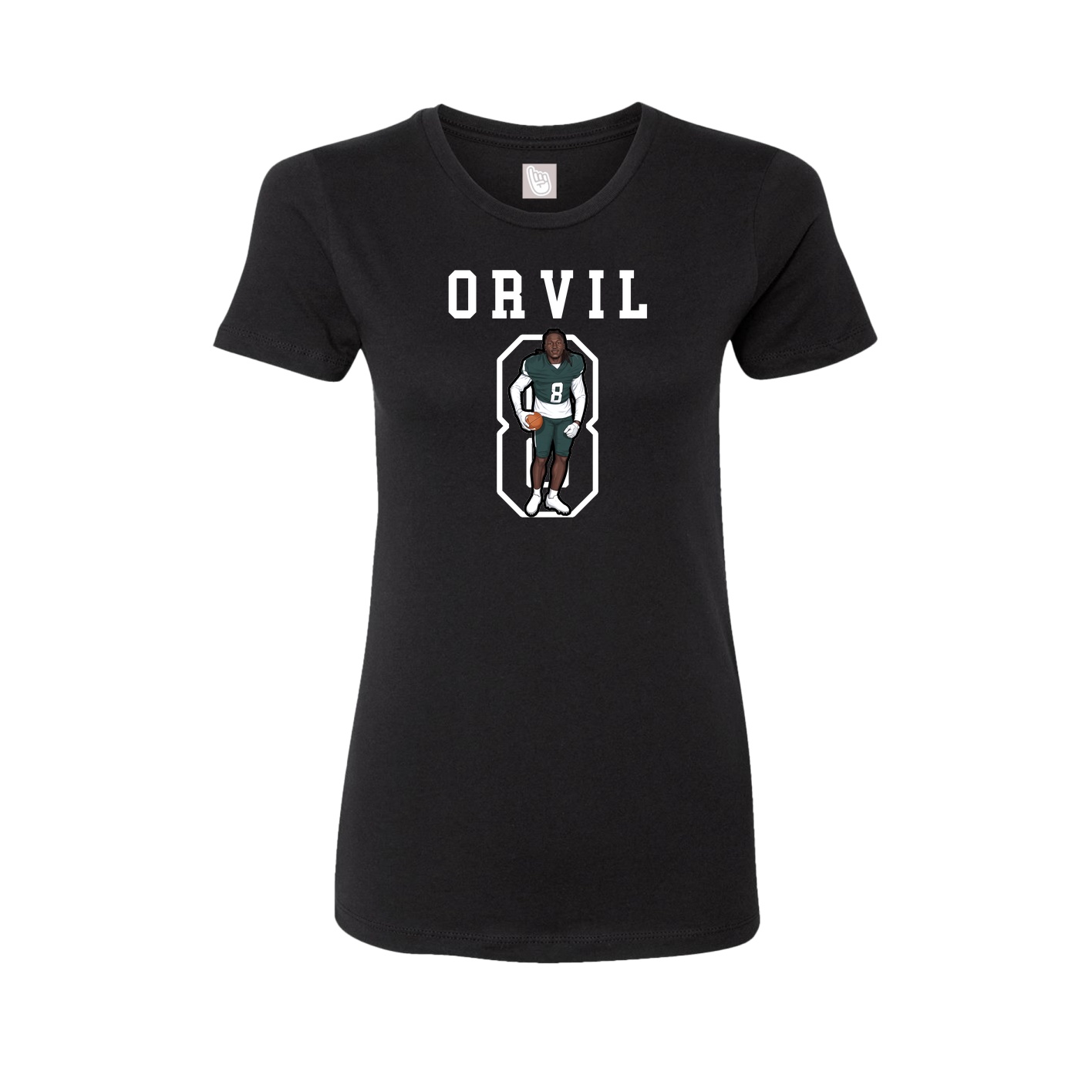 Fitted Women's Tee — Shirsey in Black