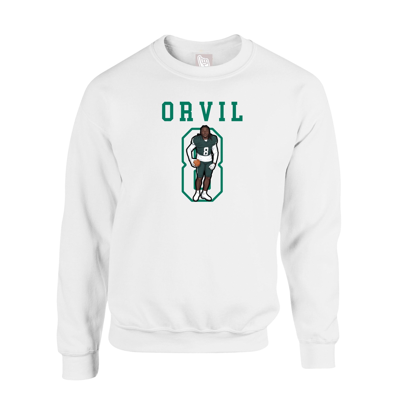 Fleece Crew — Shirsey in White